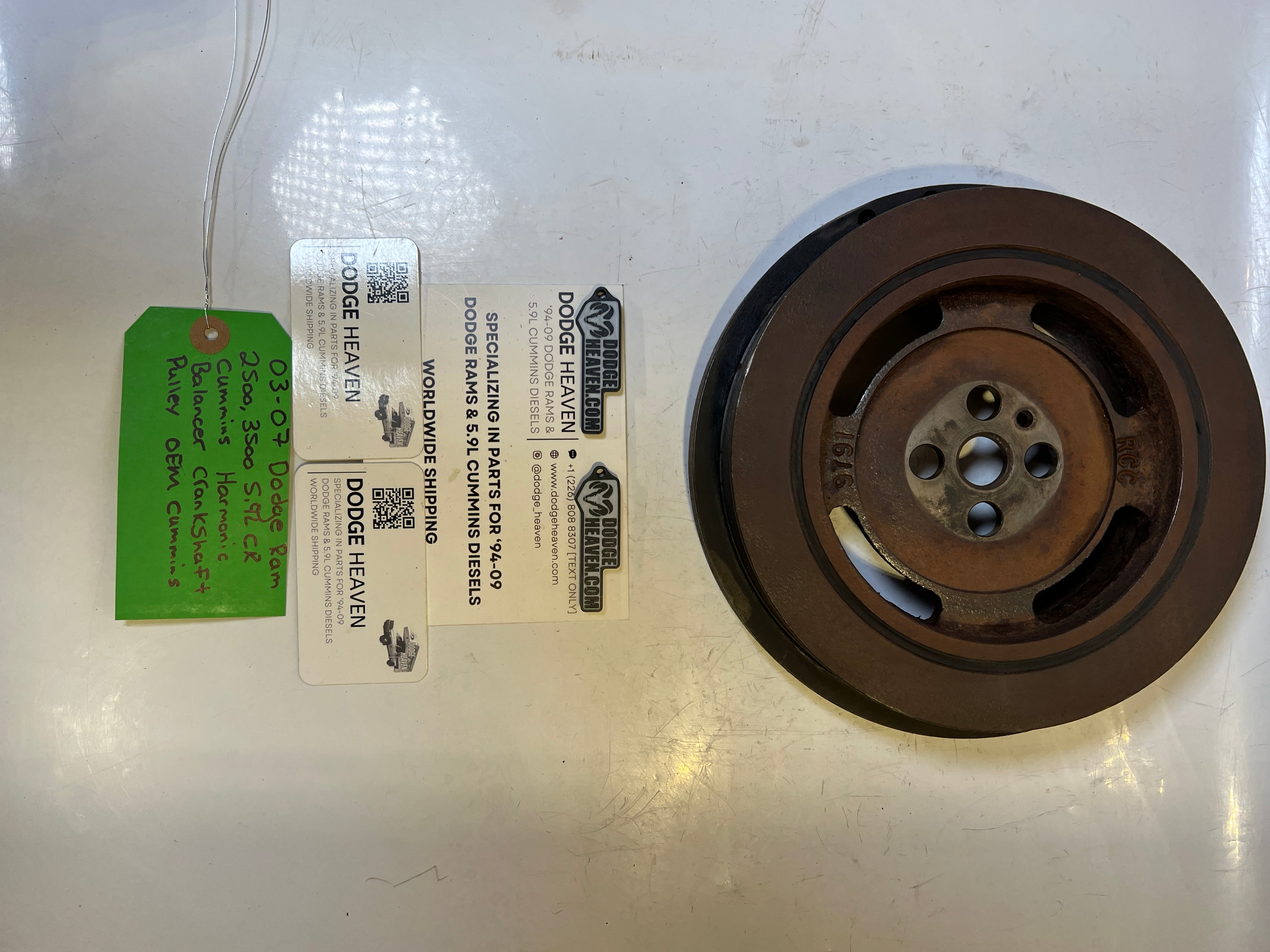 2003-2007 Dodge Ram 5.9L CR Cummins Harmonic Balancer Crank Shaft Pulley