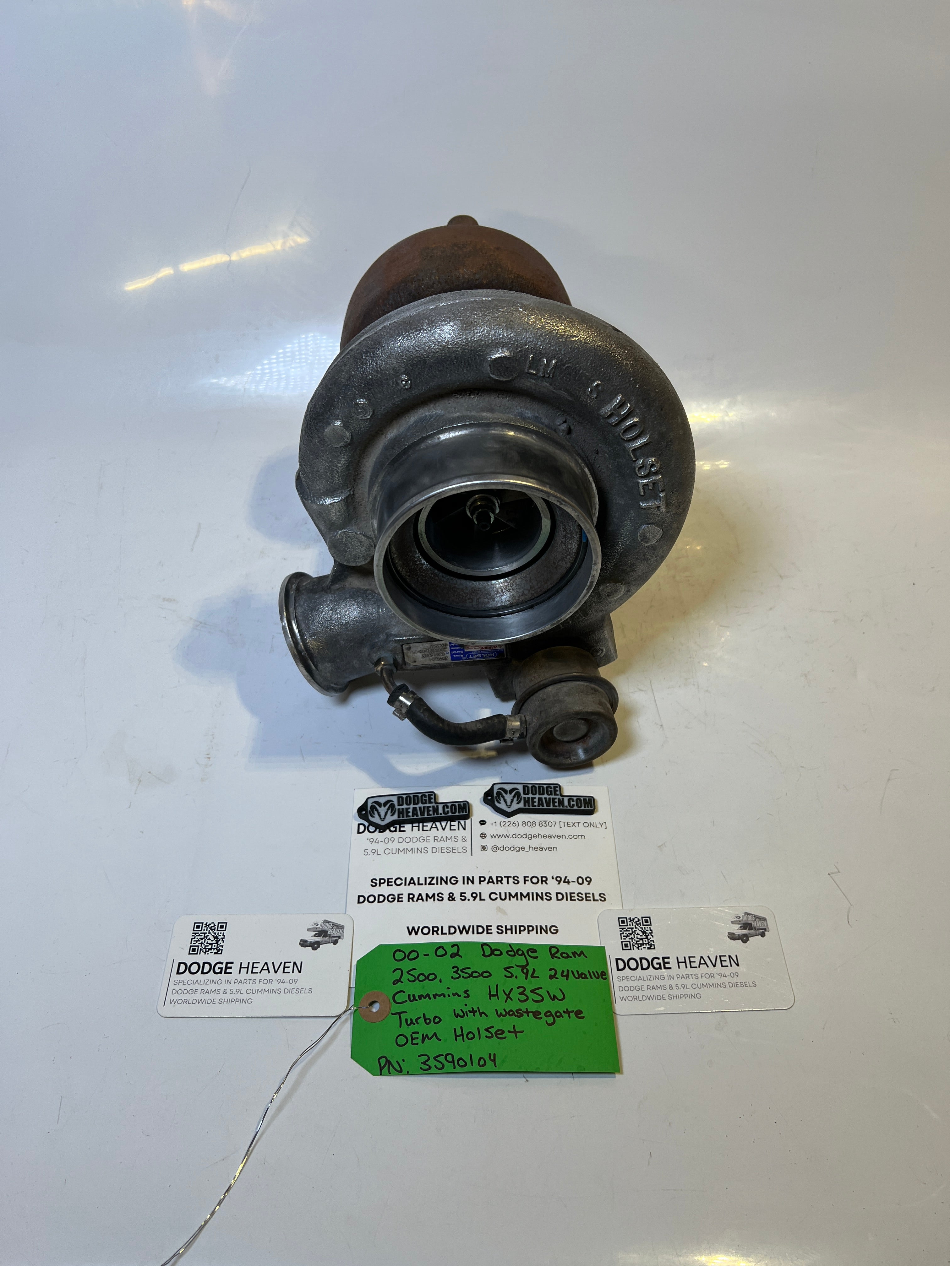 2000-2002 Dodge Ram 24 Valve 5.9L Cummins HX35 Turbo Charger Holset