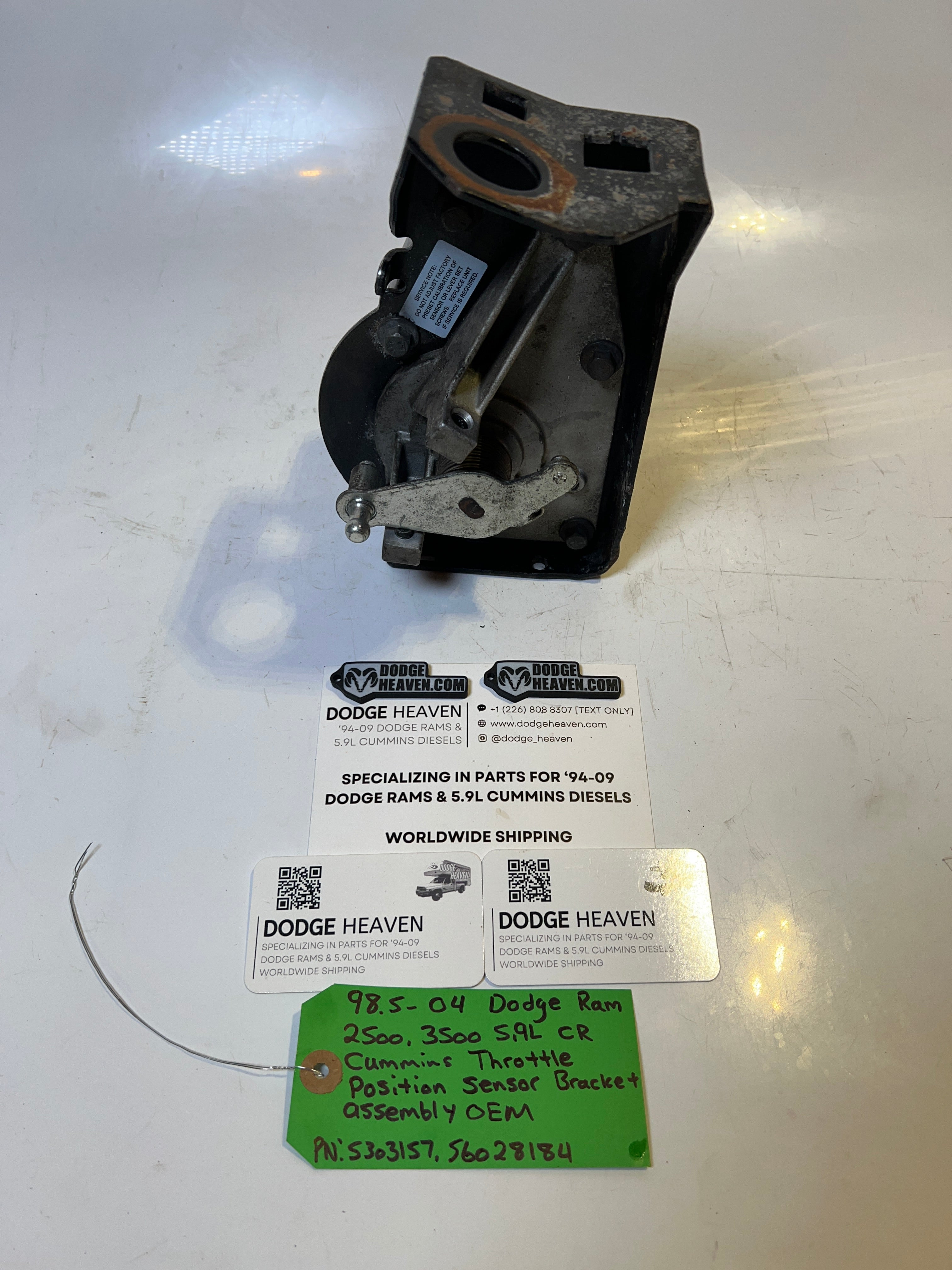 1998.5-2004 Dodge Ram 5.9L Cummins Throttle Postion Sensor Assembly
