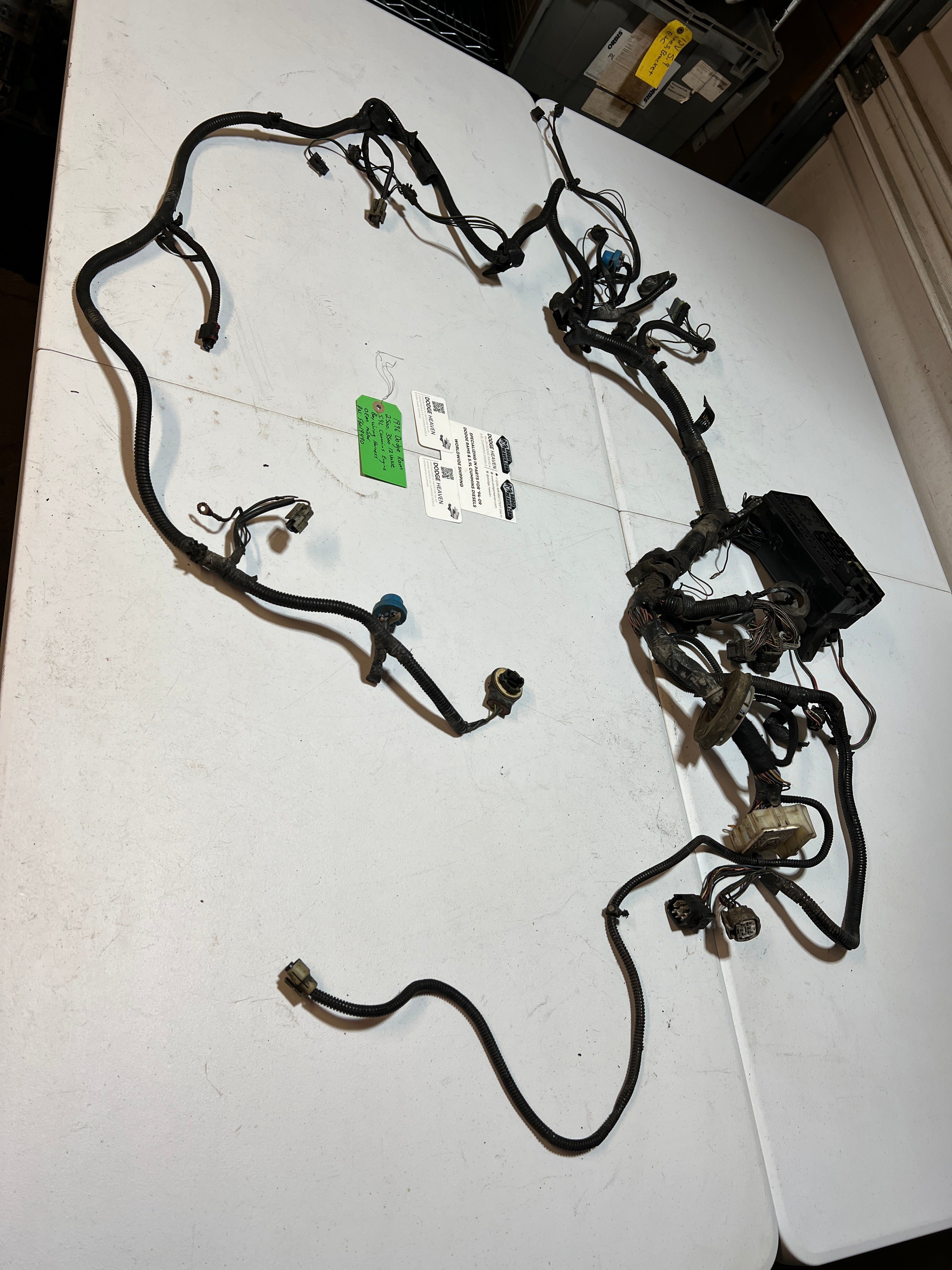 1996-1996 Dodge Ram 2500 3500 12 Valve 5.9L Cummins Engine Bay Wiring Harness