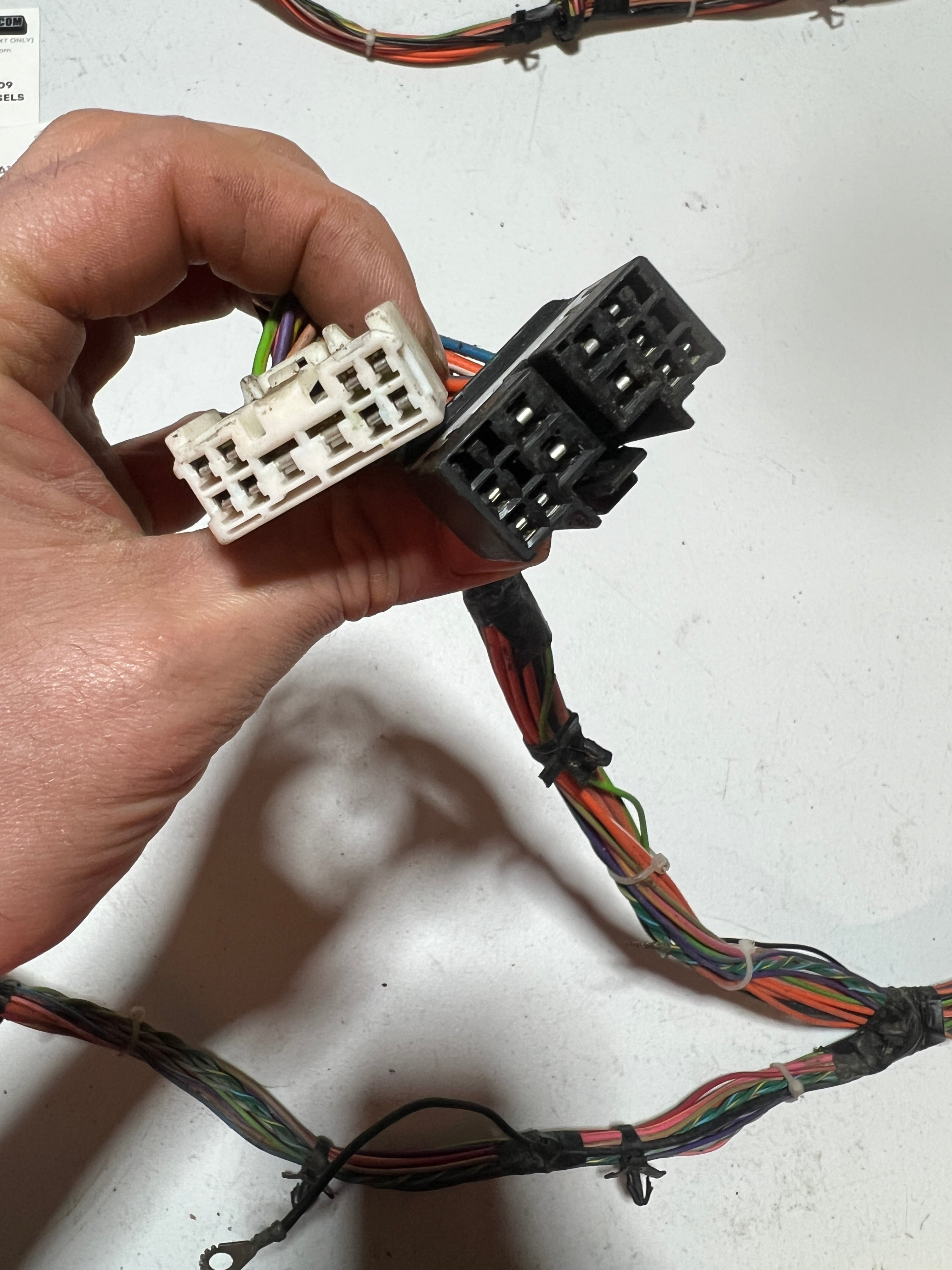 2008-2008 Dodge Ram 1500-5500 Quad Cab Interior Cab Wiring Harness