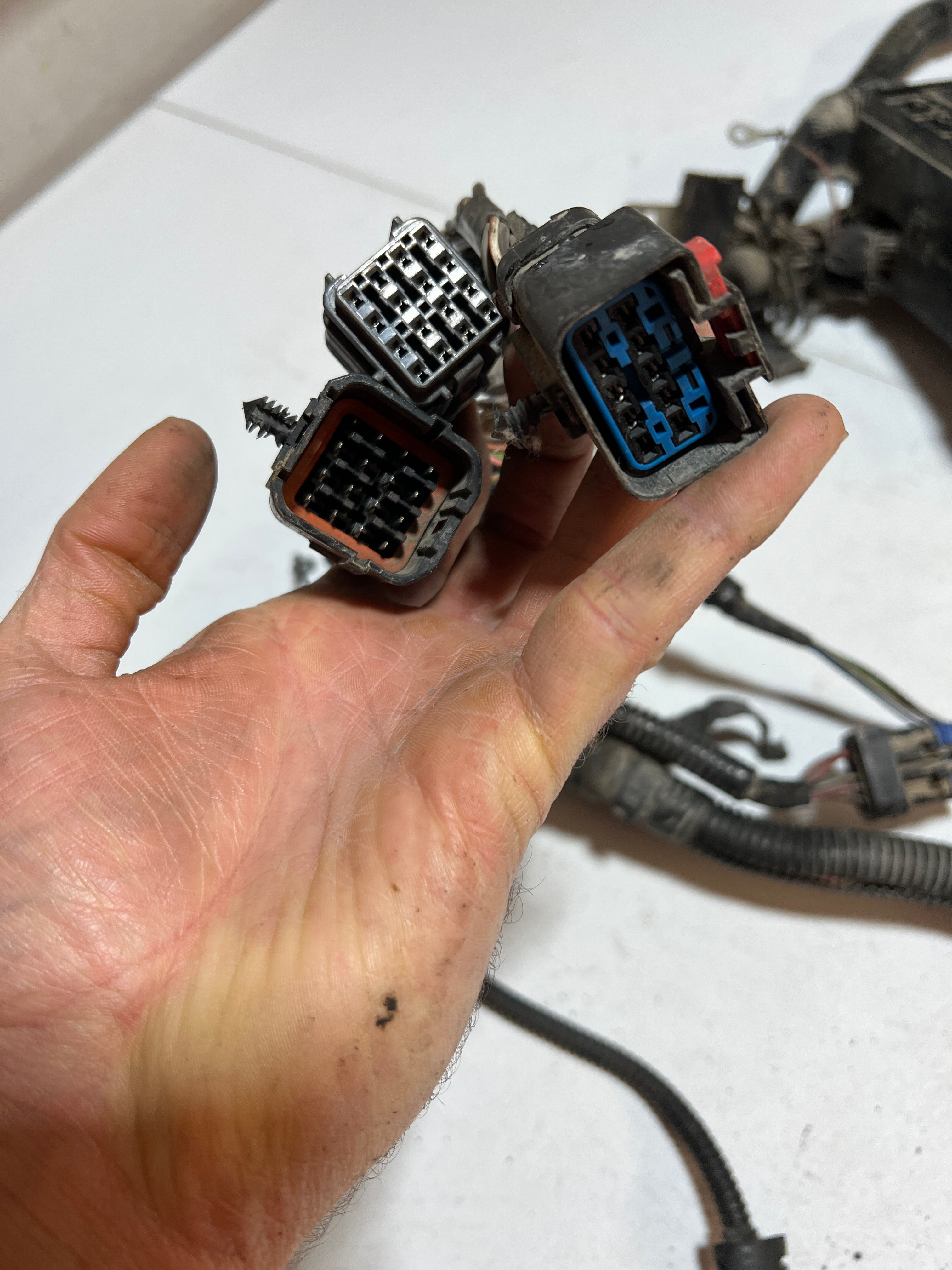 1997-1997 Dodge Ram 2500 3500 12V 5.9L Cummins Engine Bay Wiring Harness