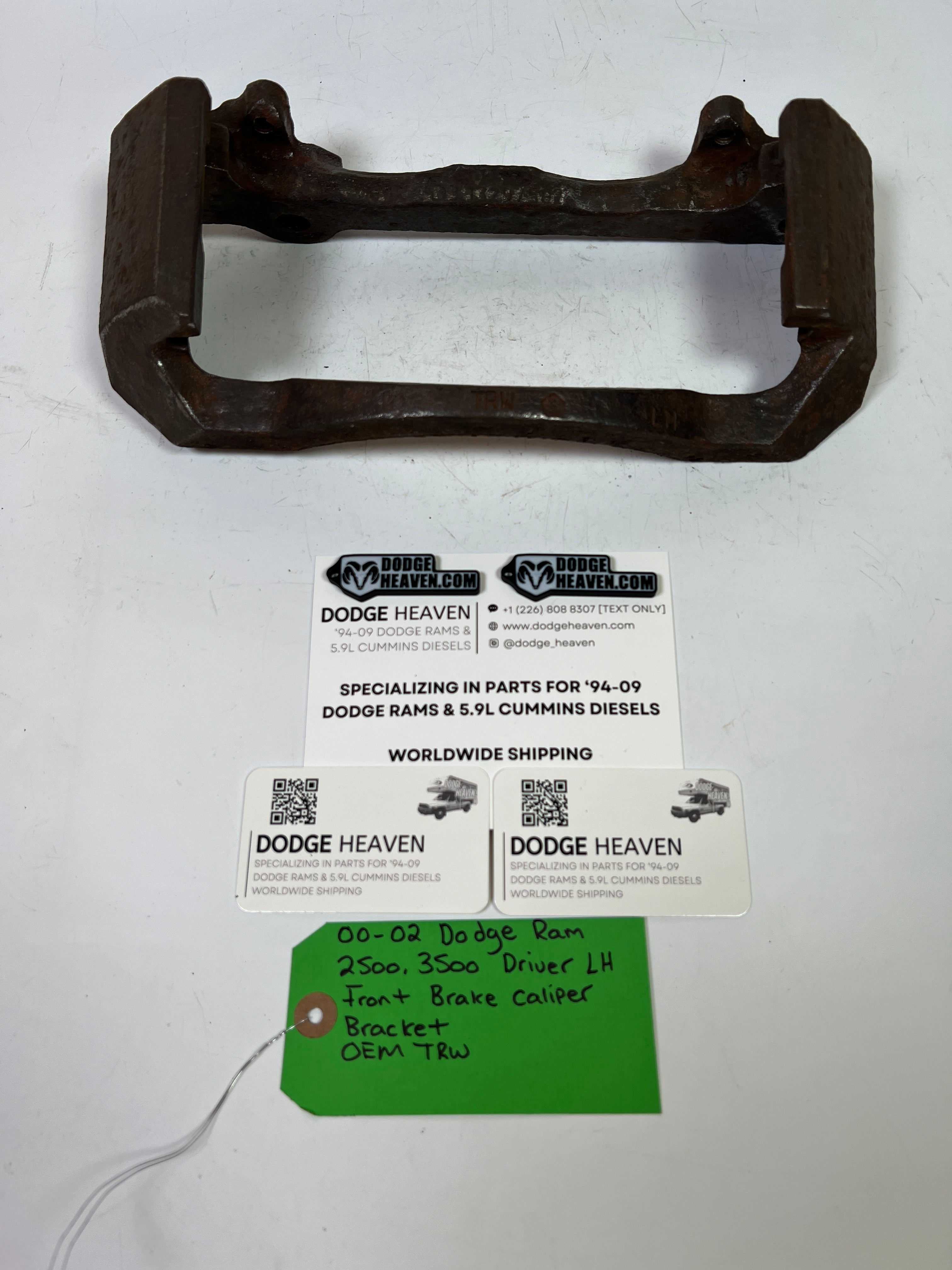 2000-2002 Dodge Ram 2500 3500 Driver LH Front Brake Caliper Bracket