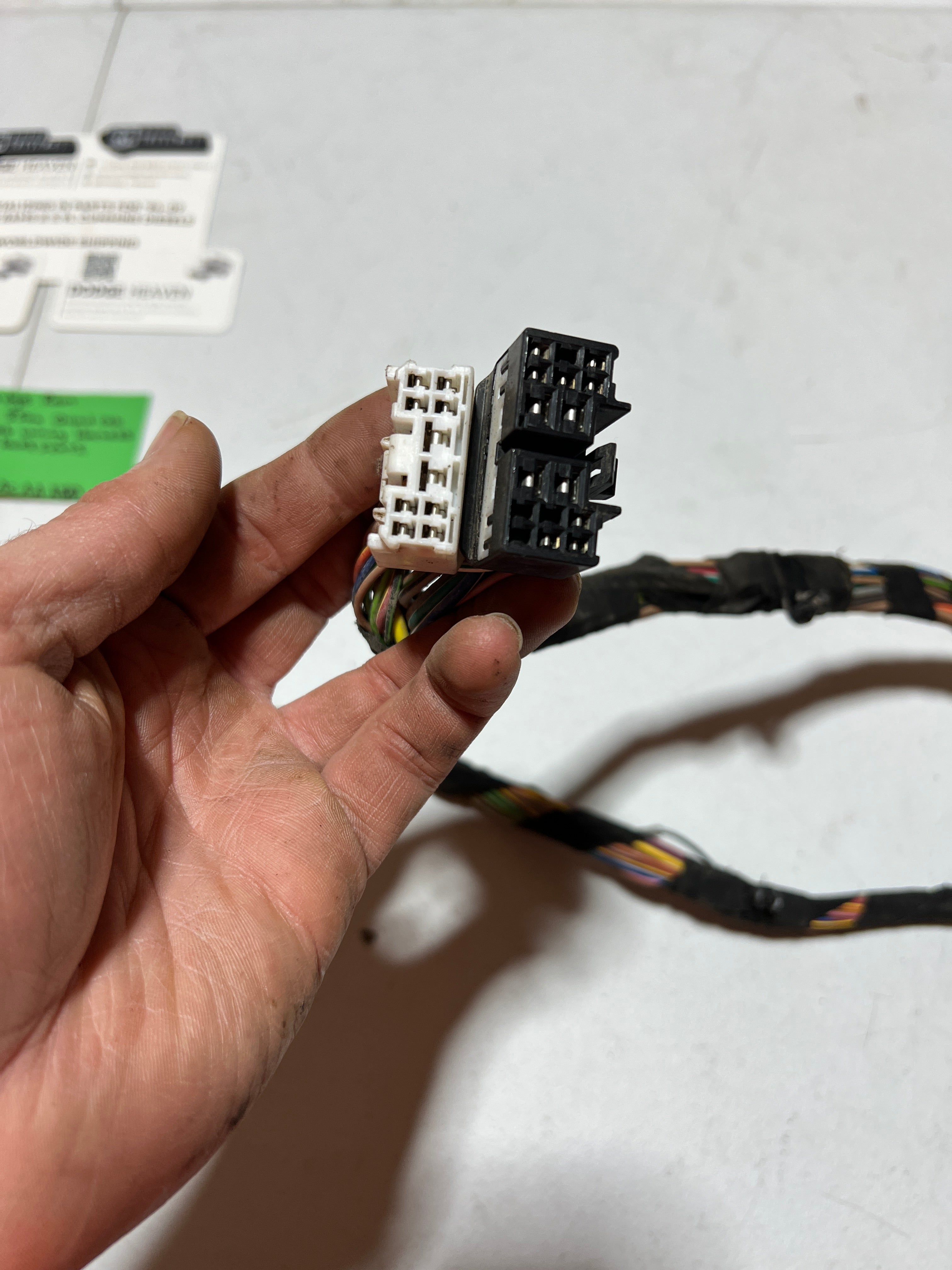2003-2003 Dodge Ram 1500-3500 Quad Cab Interior Cab Wiring Harness