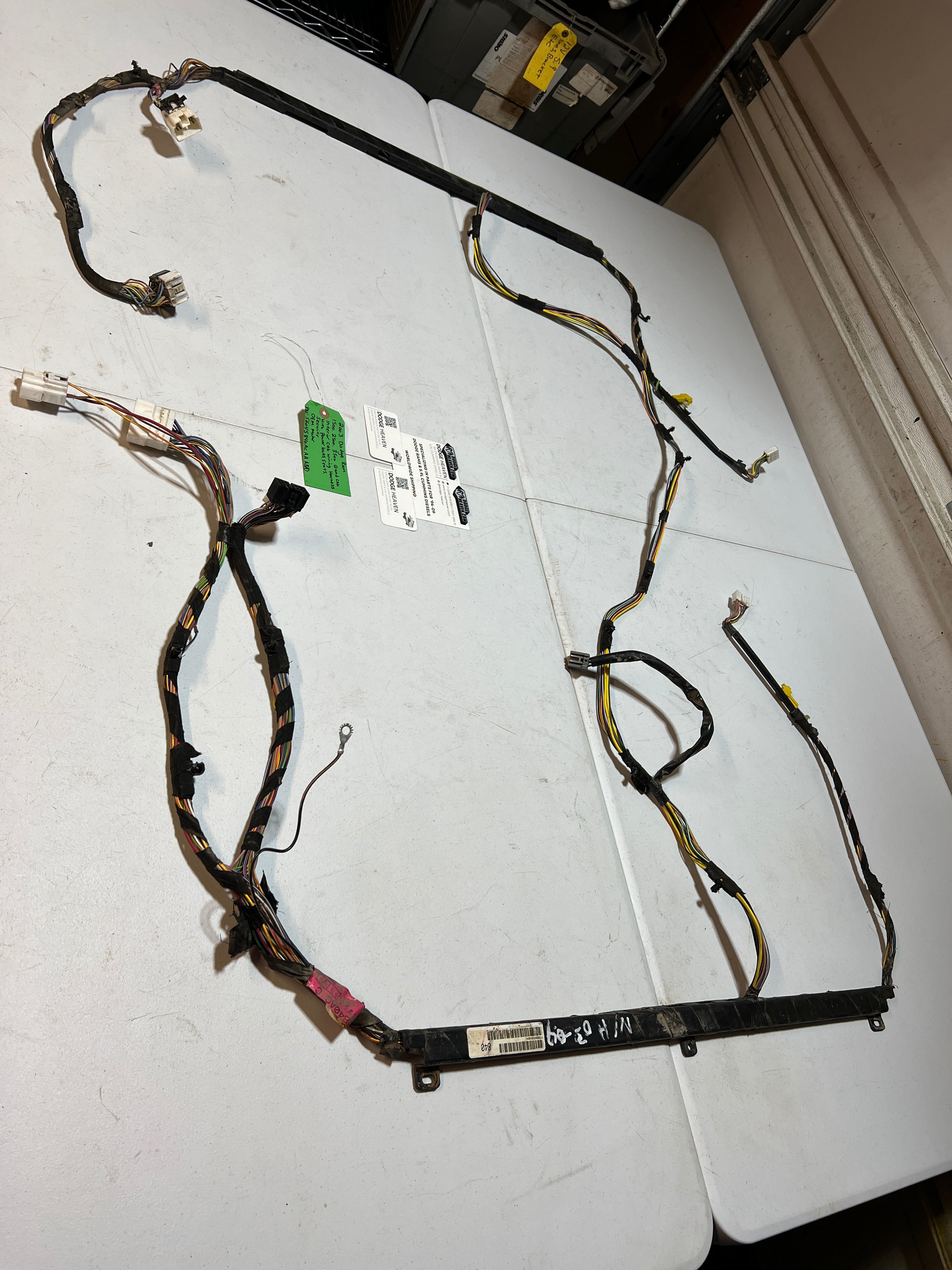 2003-2003 Dodge Ram 1500-3500 Quad Cab Interior Cab Wiring Harness