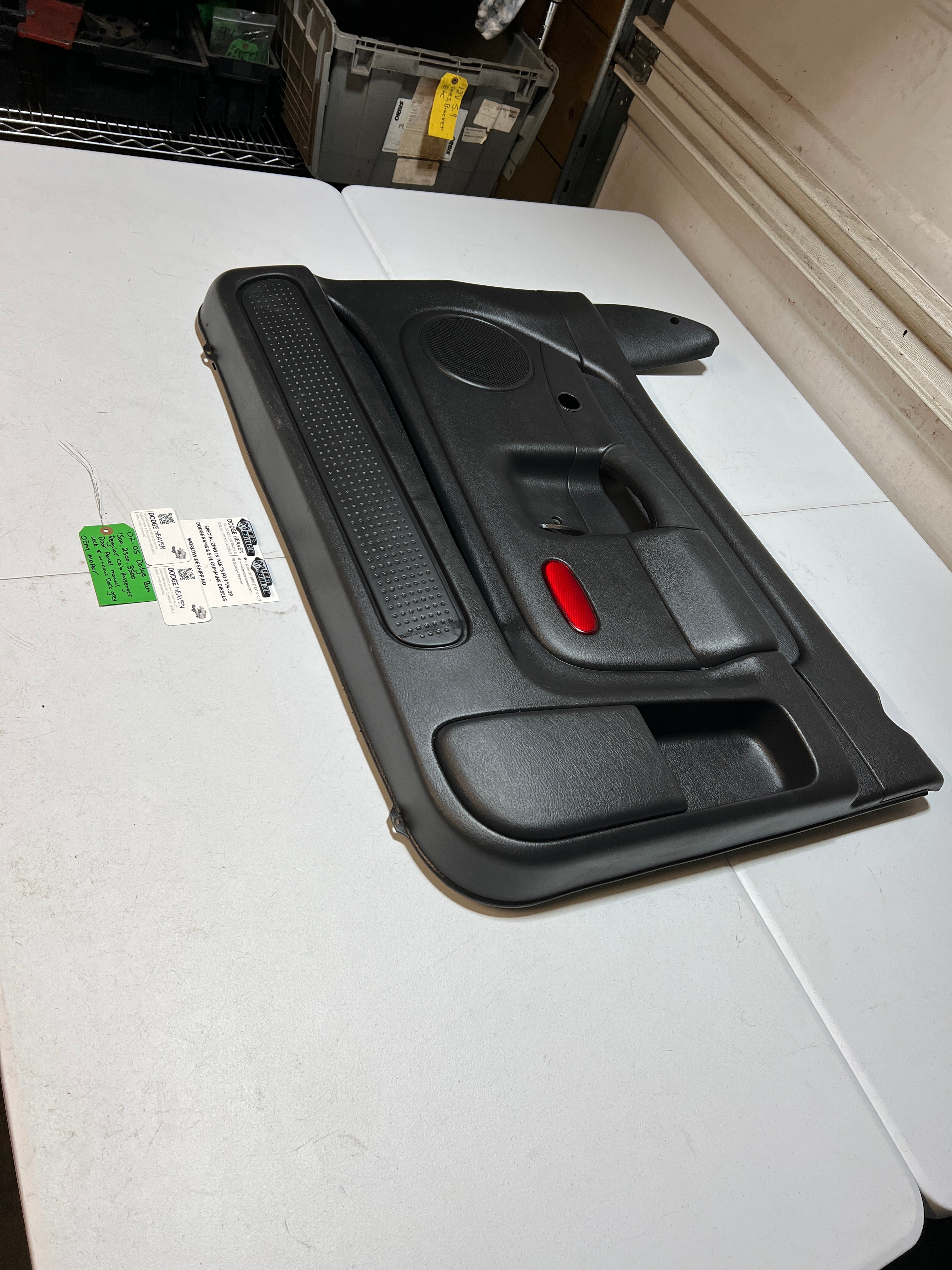 2002-2005 Dodge Ram 1500-3500 Regular Cab Driver Door Panel Manual Window