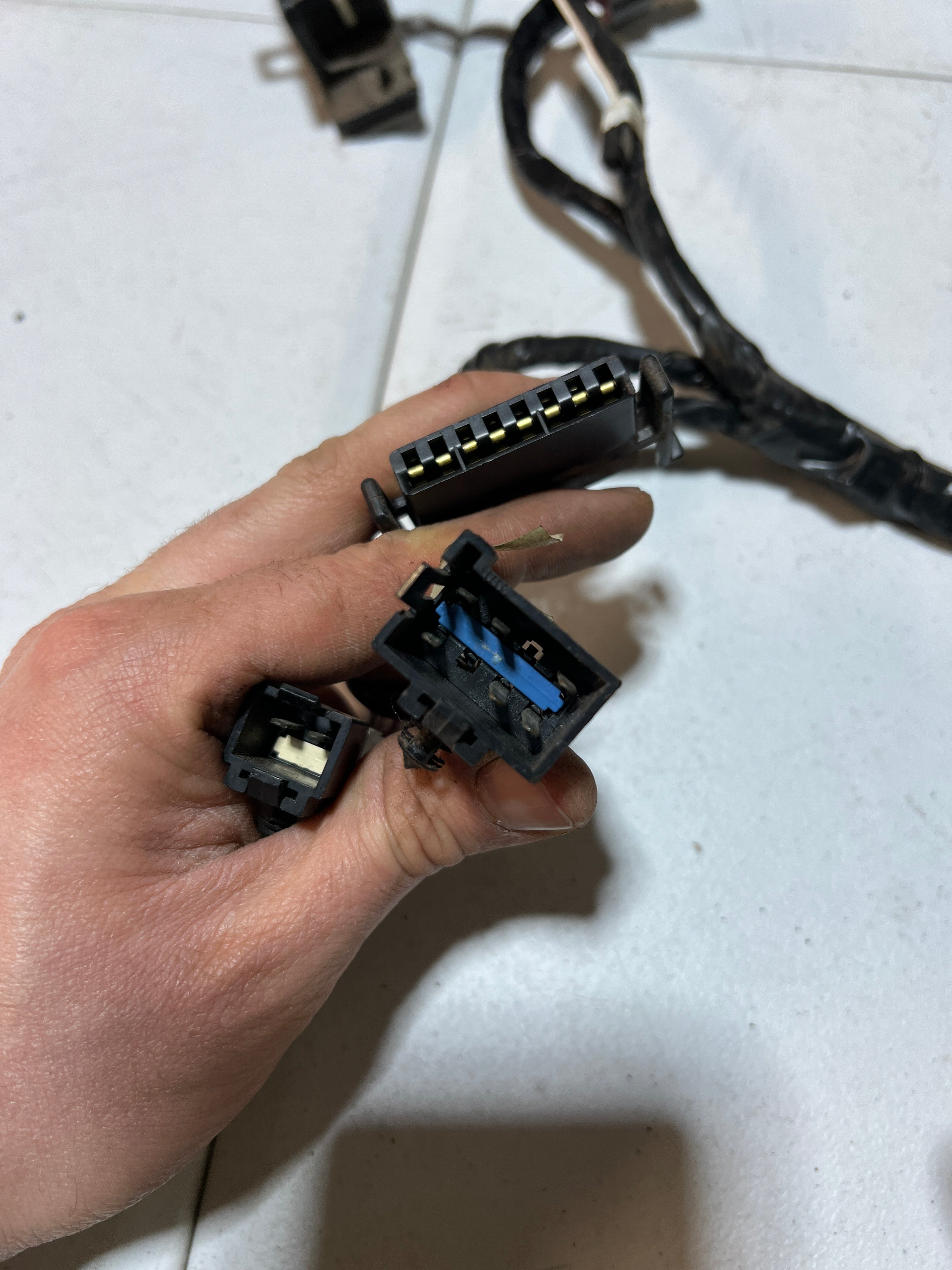 1995-1995 Dodge Ram 1500-3500 Dash Wiring Harness W/O Fog Lights