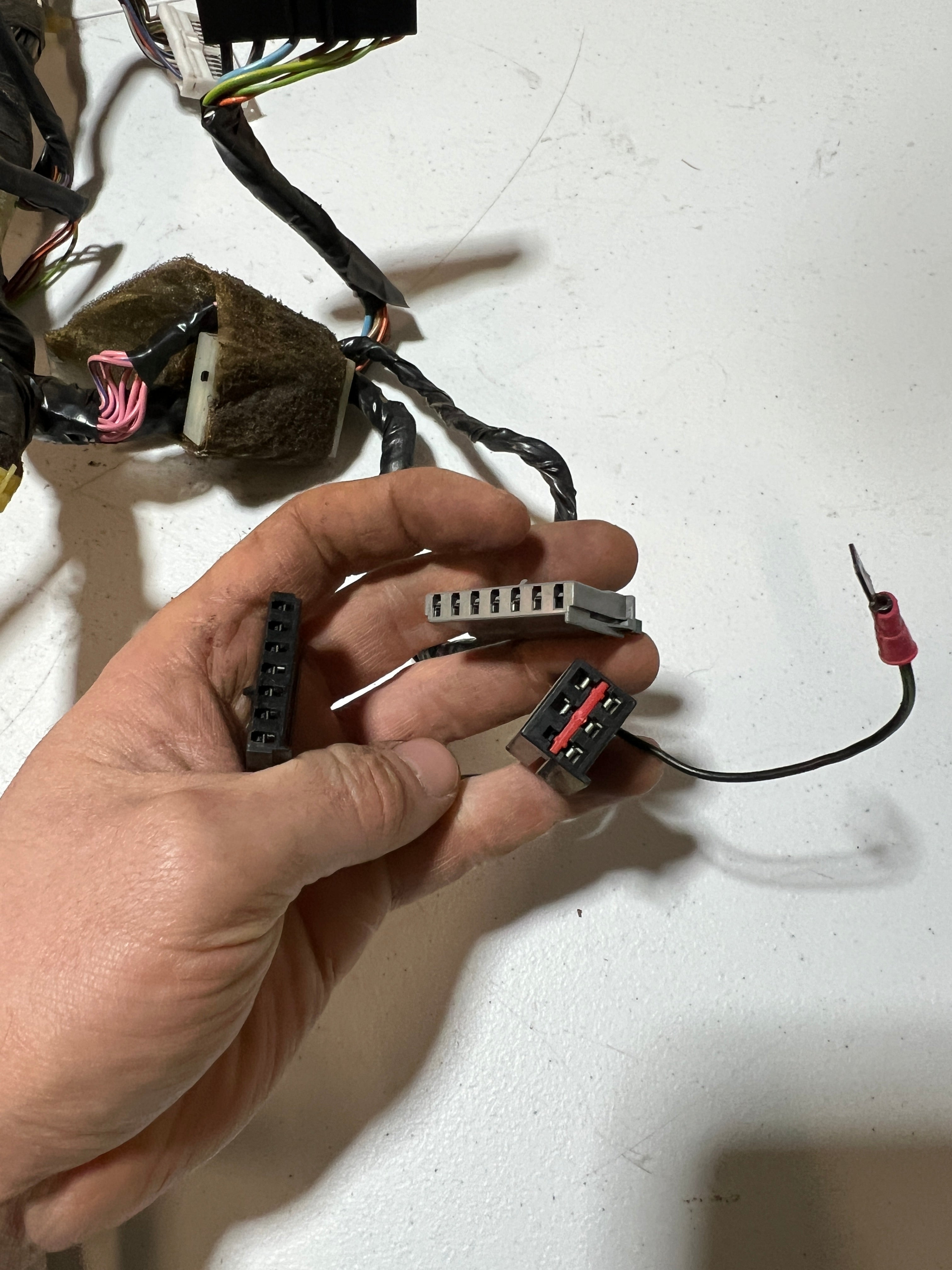 1995-1995 Dodge Ram 1500-3500 Dash Wiring Harness W/O Fog Lights