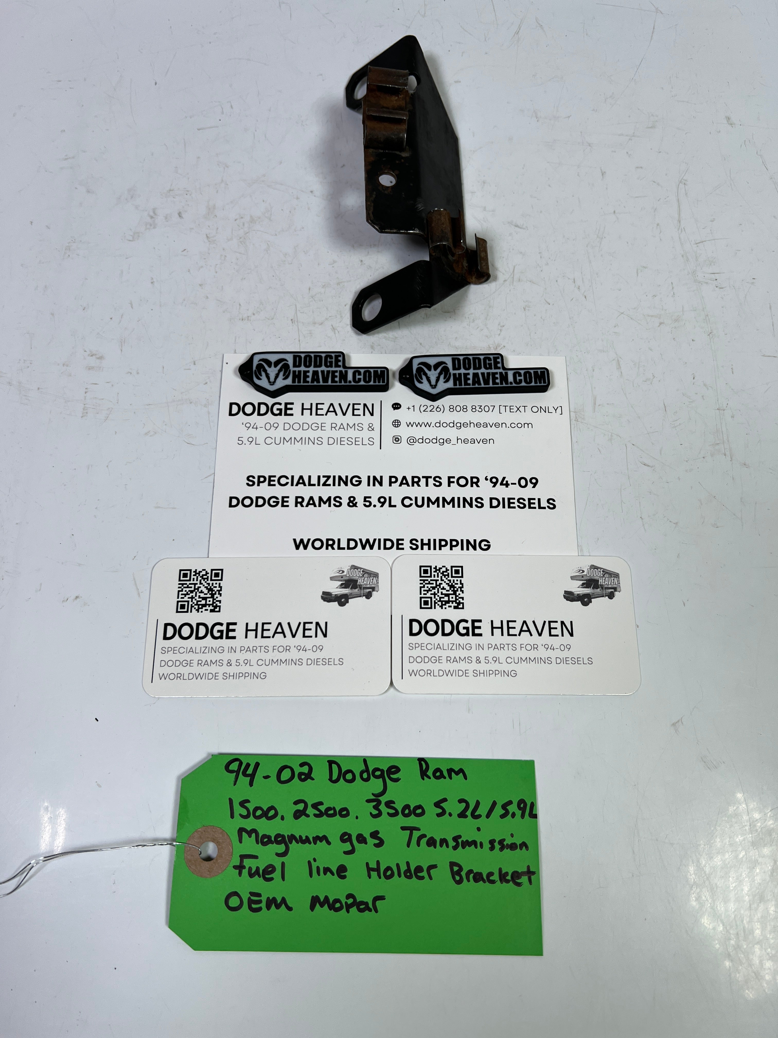 1994-2002 Dodge Ram 5.2L 5.9L Magnum Transmission Fuel Line Holder Bracket