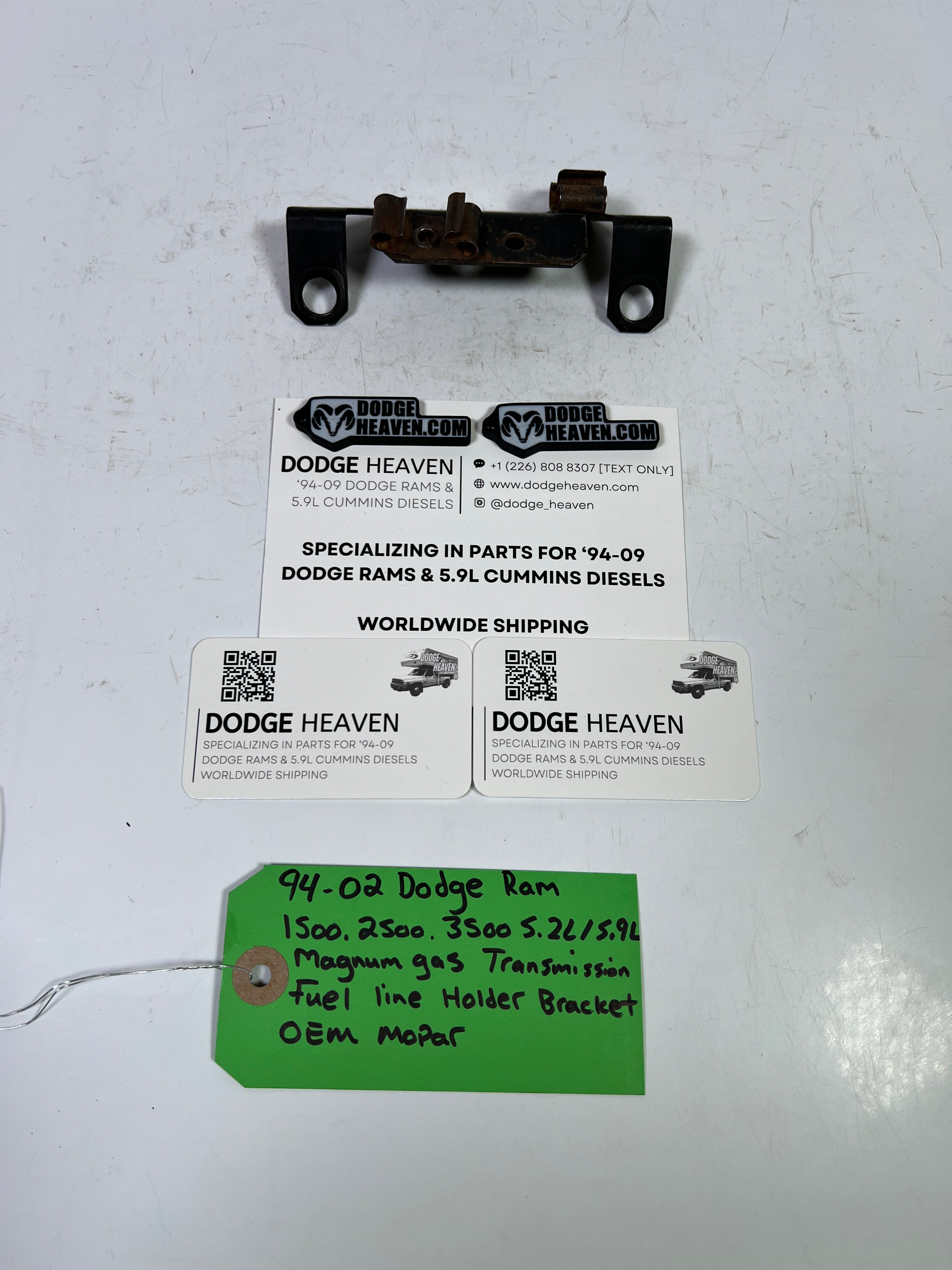 1994-2002 Dodge Ram 5.2L 5.9L Magnum Transmission Fuel Line Holder Bracket