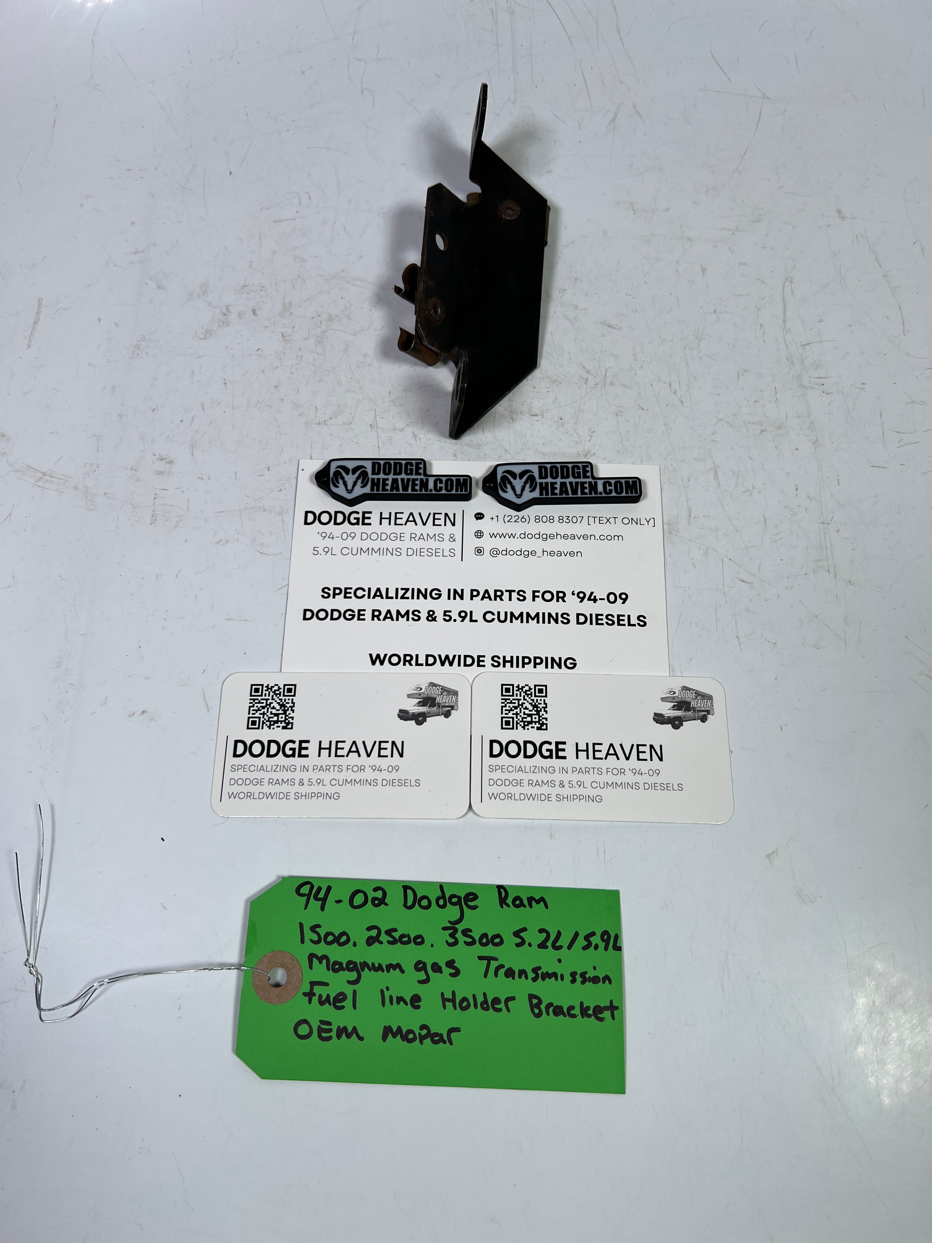 1994-2002 Dodge Ram 5.2L 5.9L Magnum Transmission Fuel Line Holder Bracket