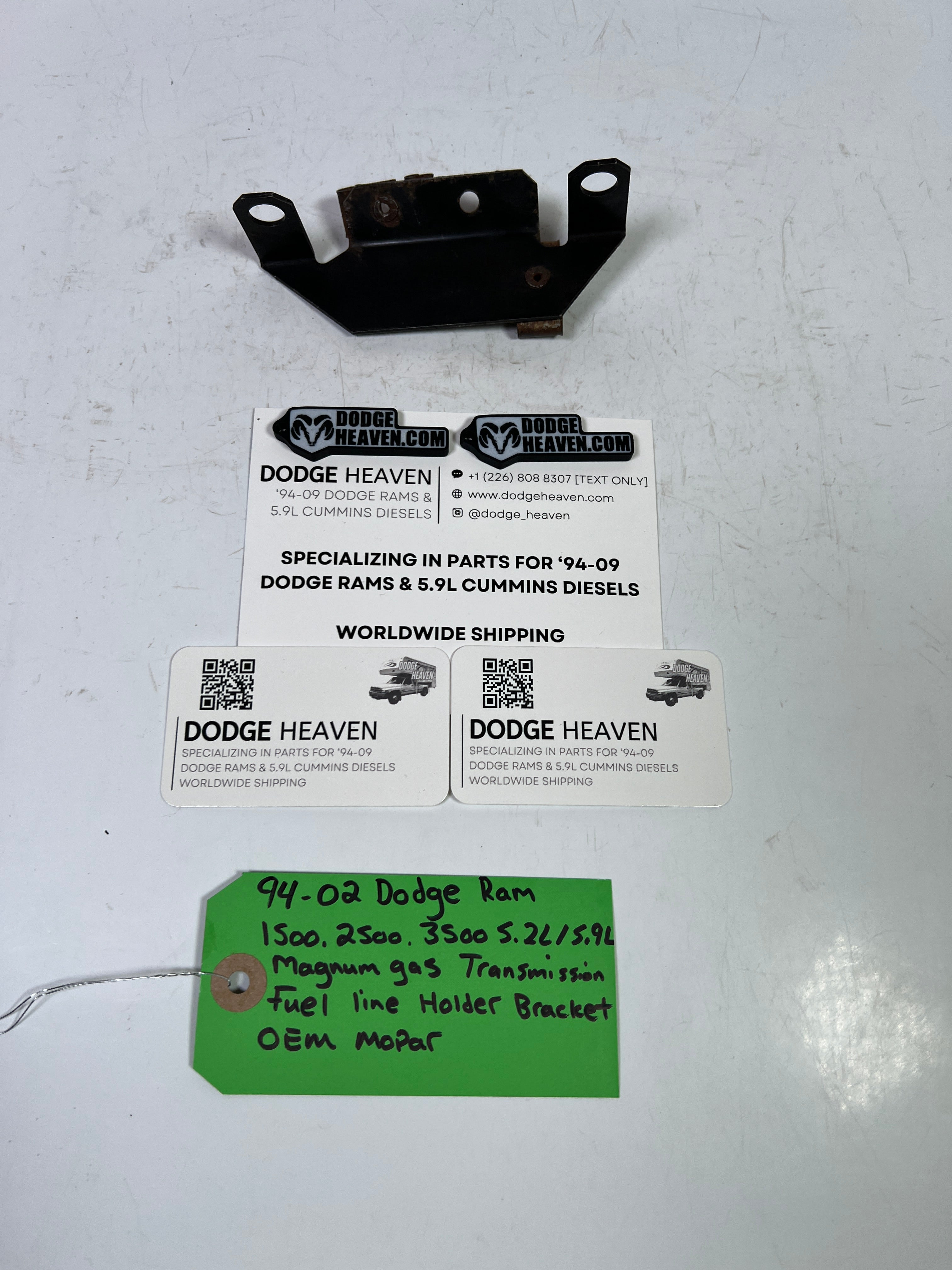 1994-2002 Dodge Ram 5.2L 5.9L Magnum Transmission Fuel Line Holder Bracket