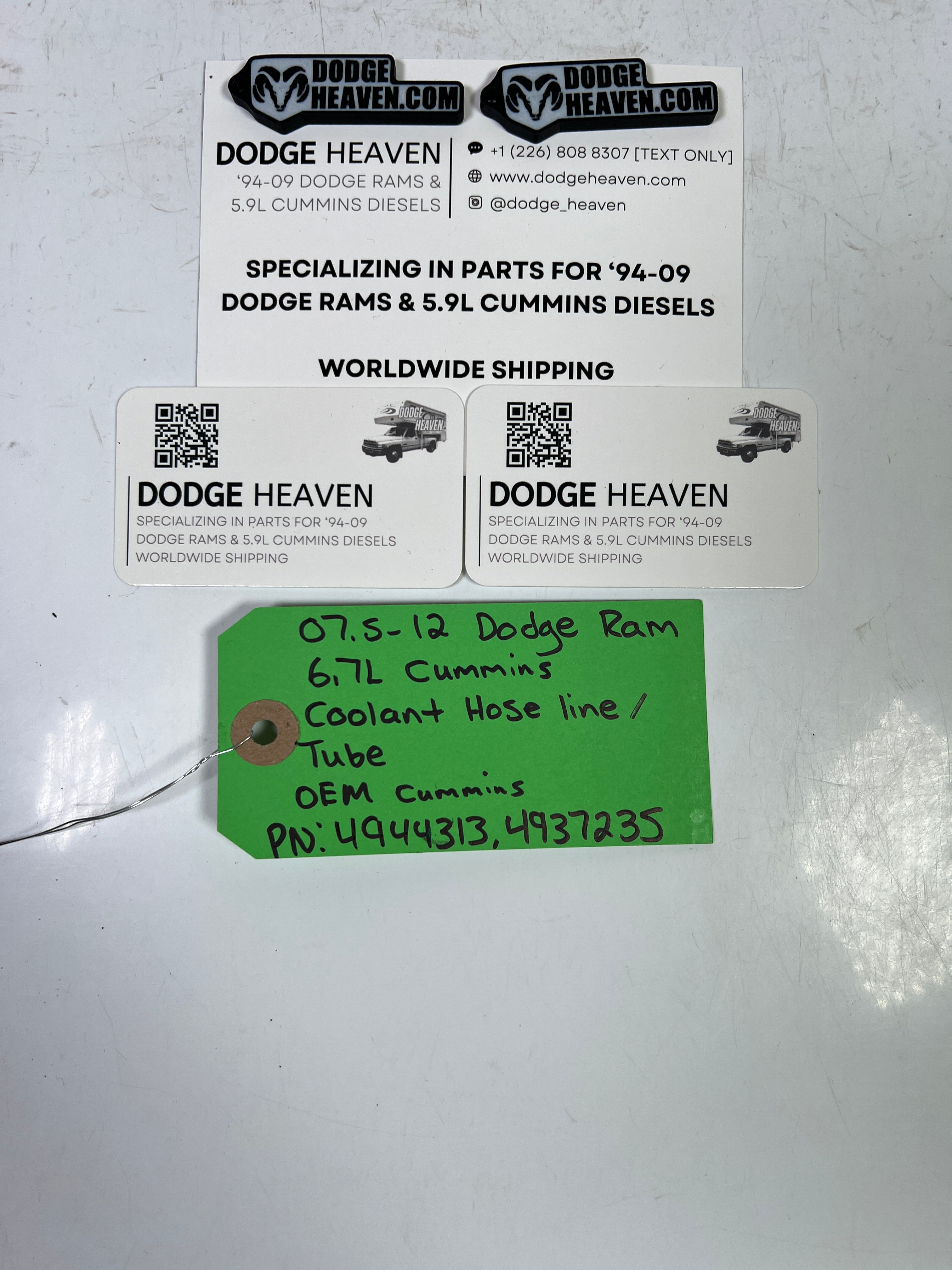 2007.5-2012 Dodge Ram 6.7L Cummins Coolant Line Tube