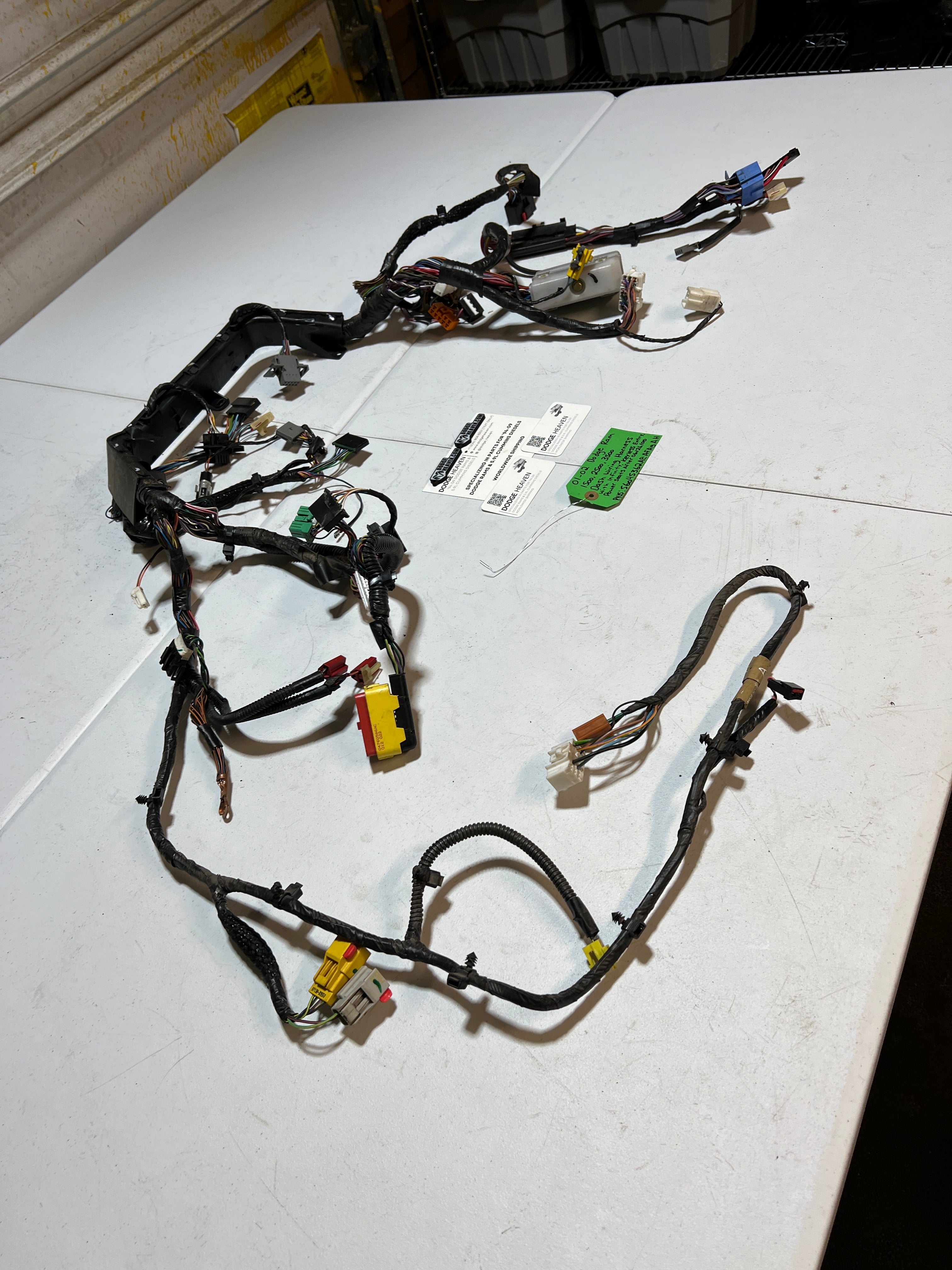 2001-2002 Dodge Ram 1500-3500 Dash Wiring Harness