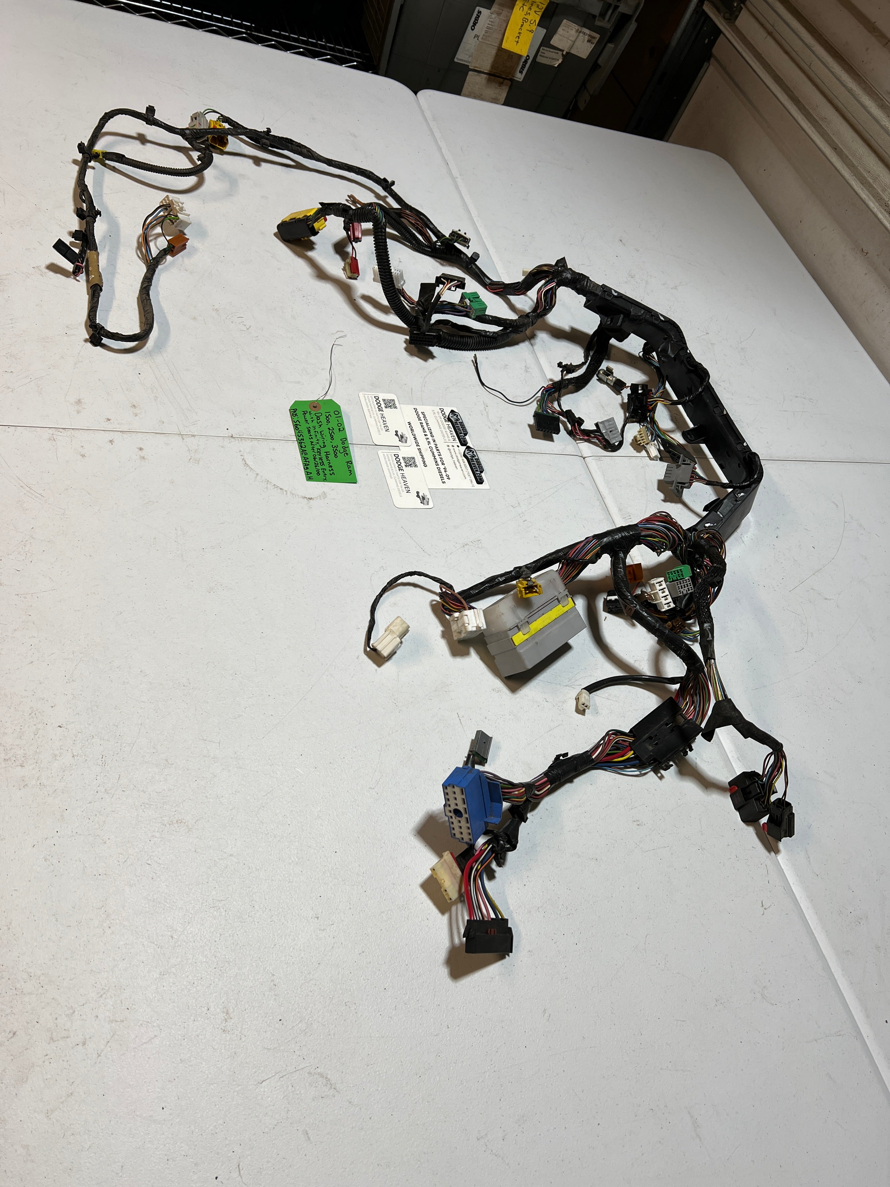 2001-2002 Dodge Ram 1500-3500 Dash Wiring Harness