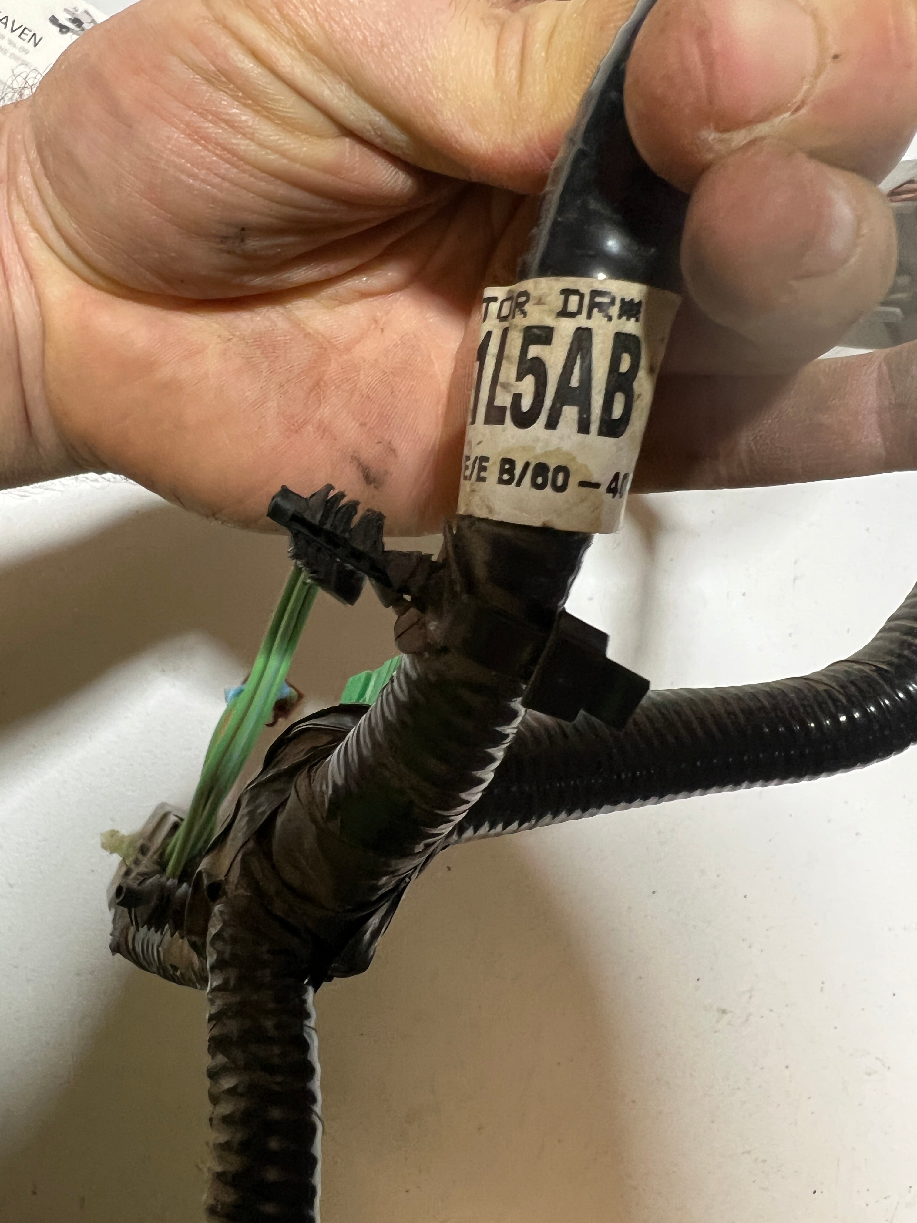 2003-2005 Dodge Ram 1500-3500 Driver Heated Seat Wiring Harness