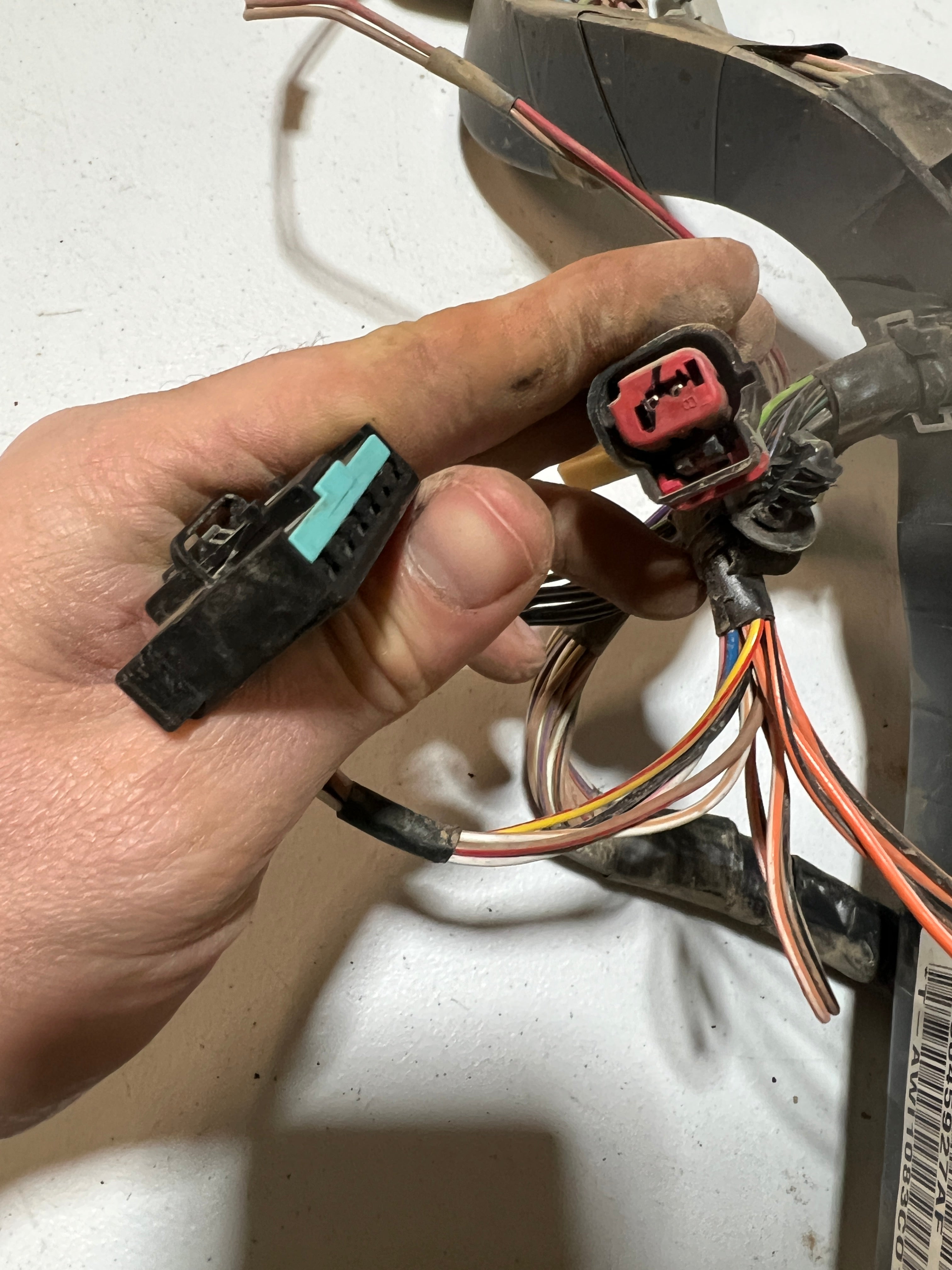 2003-2003 Dodge Ram 1500 2500 3500 Dash Wiring Harness