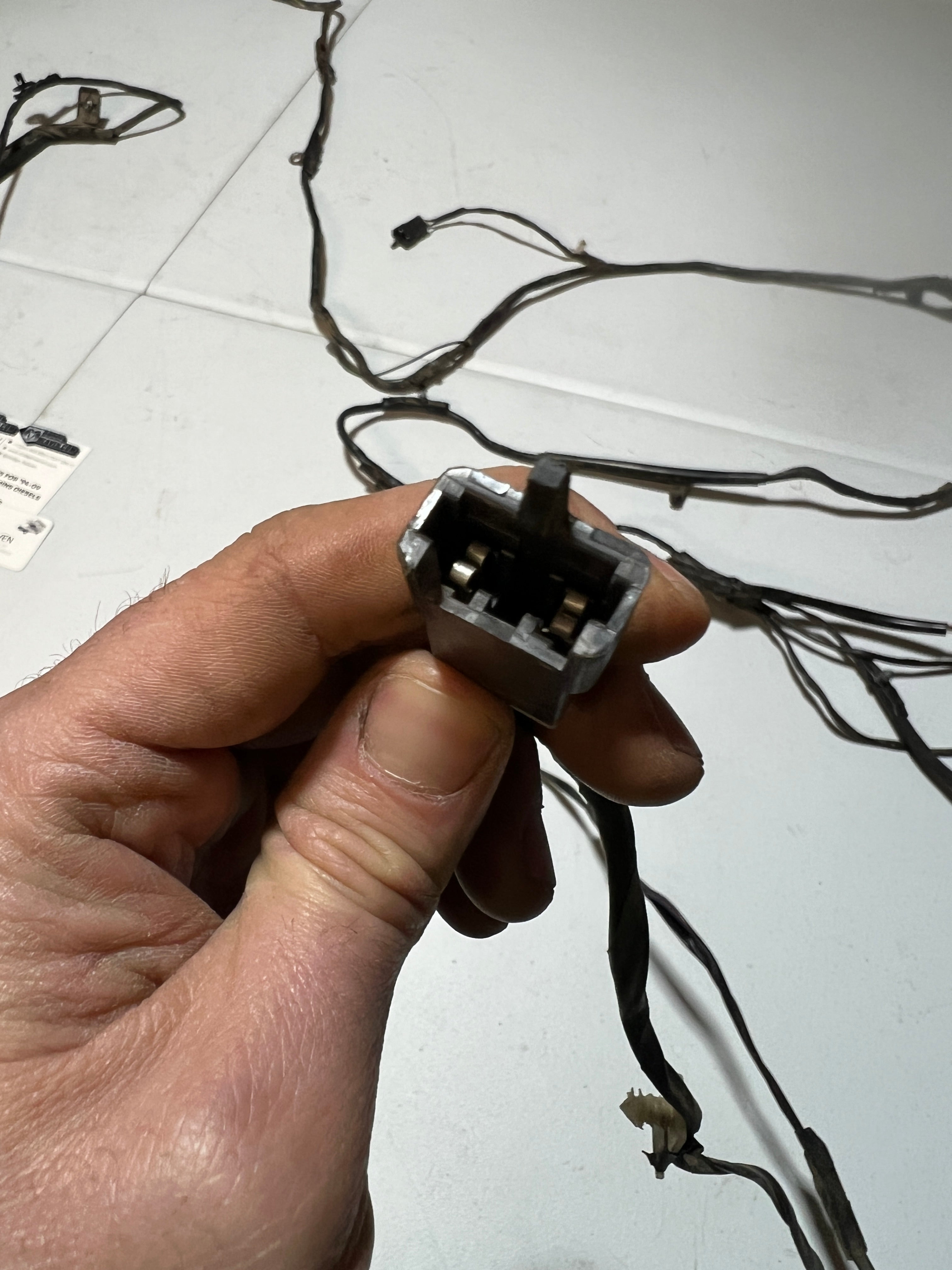 1998-1998 Dodge Ram 1500-3500 Regular Cab Interior Cab Wiring Harness
