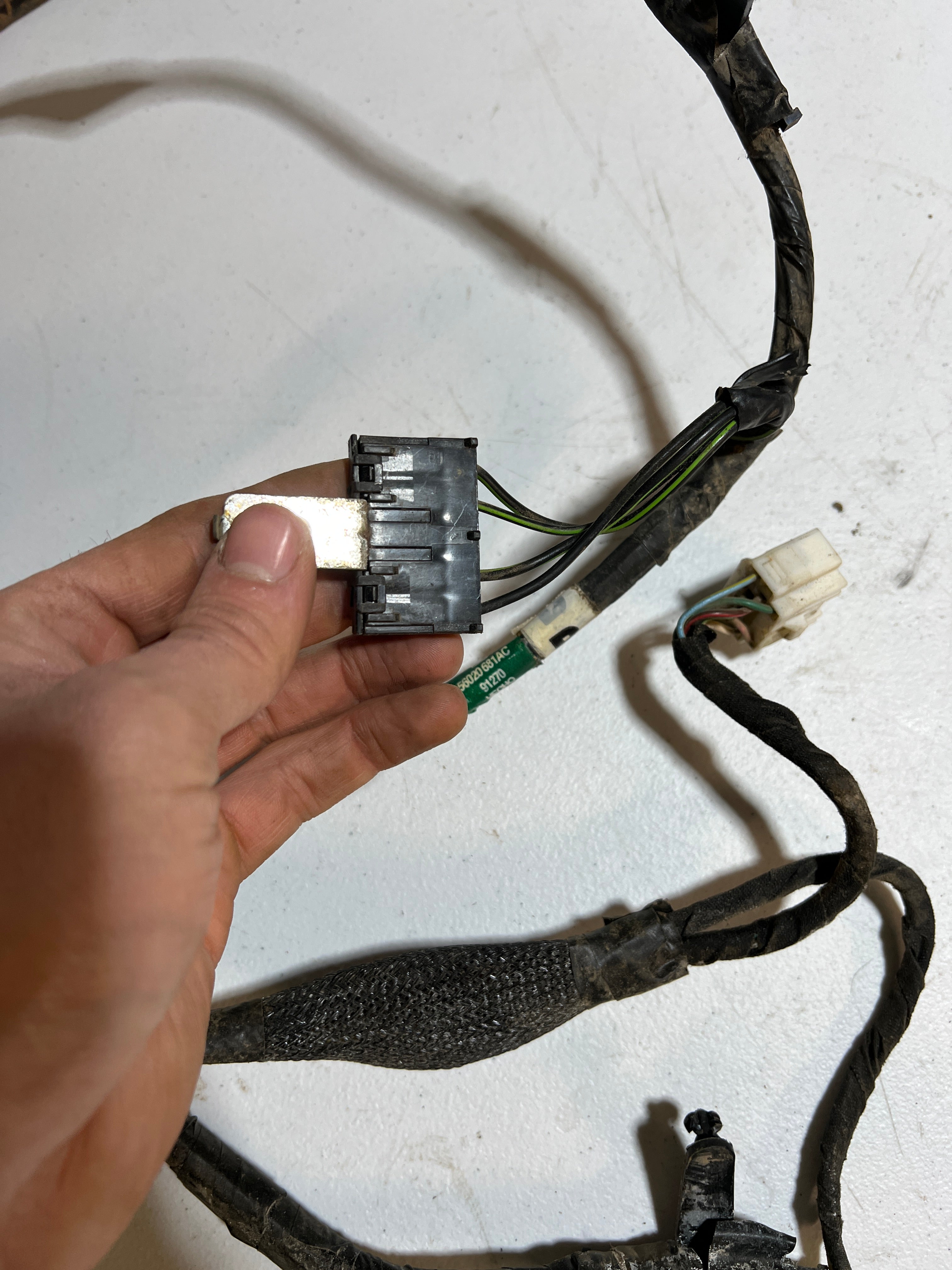 1998-1998 Dodge Ram 1500-3500 Regular Cab Interior Cab Wiring Harness