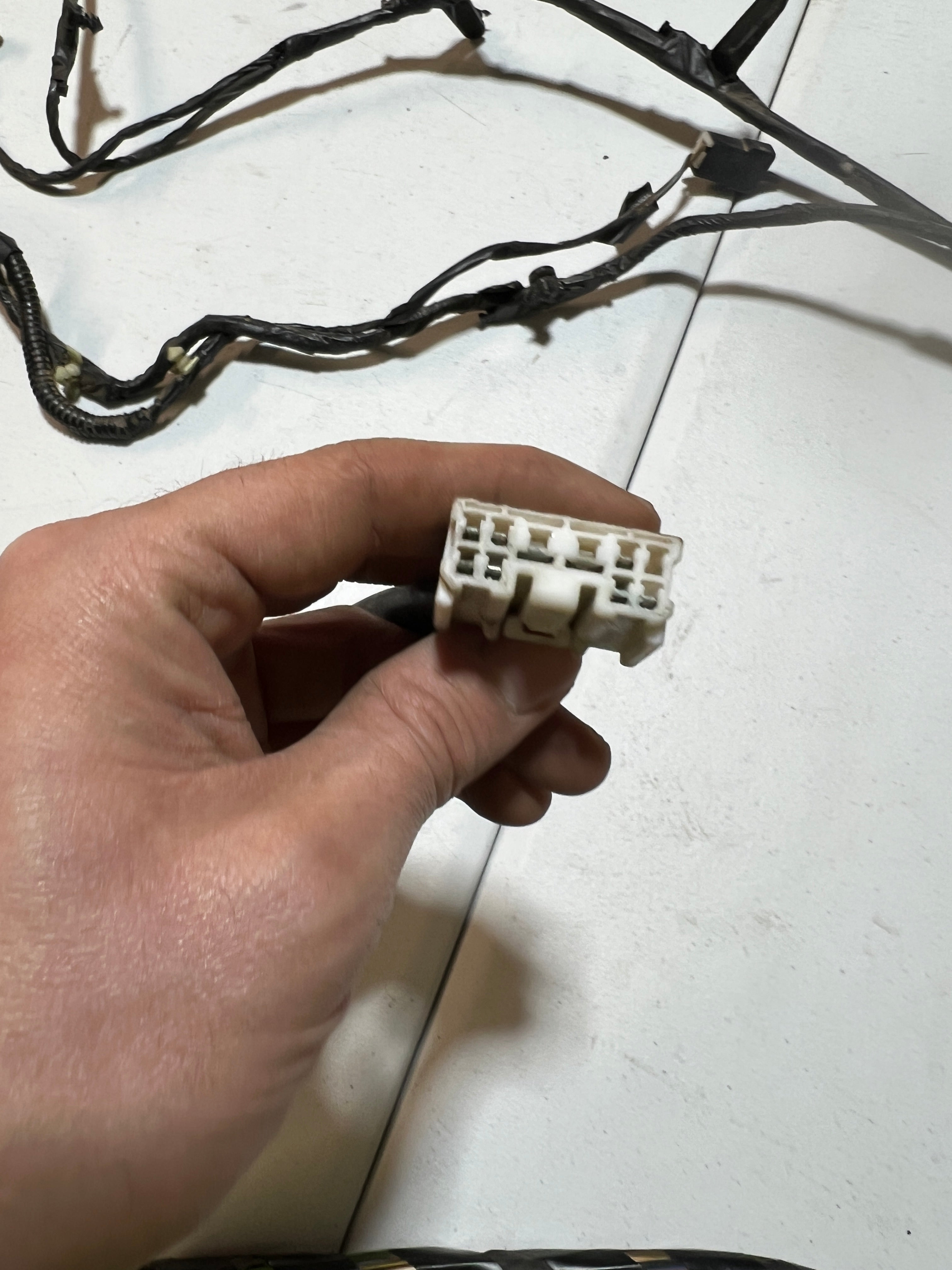 1999-1999 Dodge Ram 1500-3500 Club Cab Interior Wiring Harness