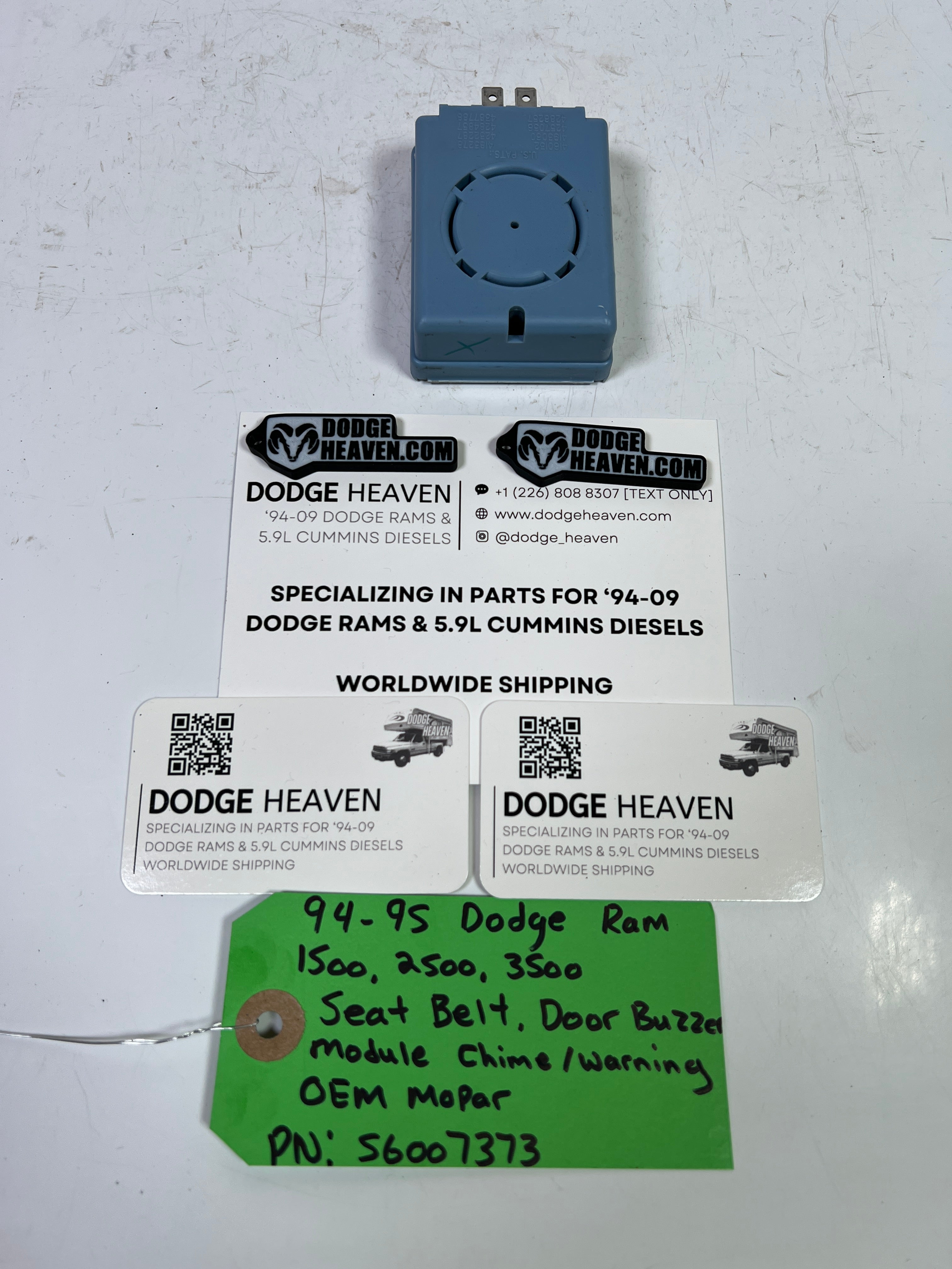 1994-1995 Dodge Ram 1500-3500 Seat Belt Door Chime Buzzer Module