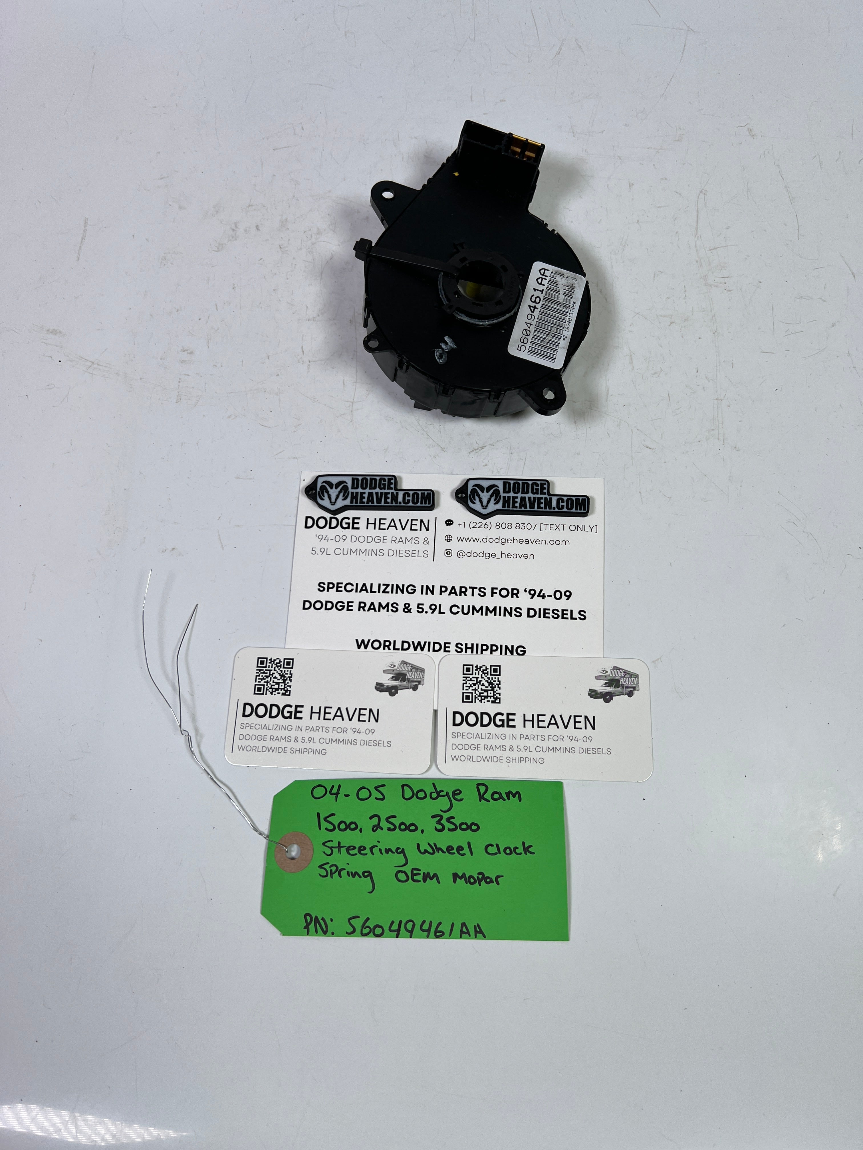 2004-2005 Dodge Ram 1500-3500 Steering Wheel Clock Spring
