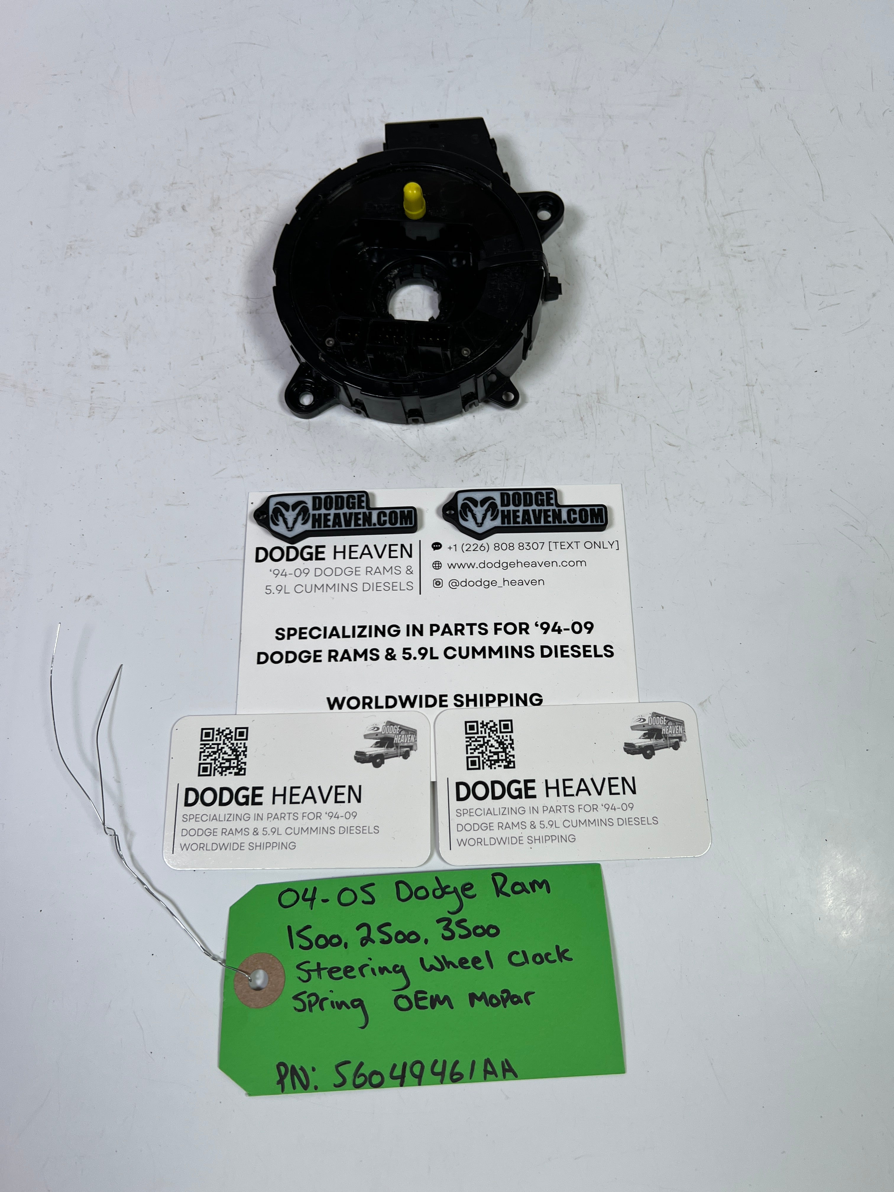 2004-2005 Dodge Ram 1500-3500 Steering Wheel Clock Spring