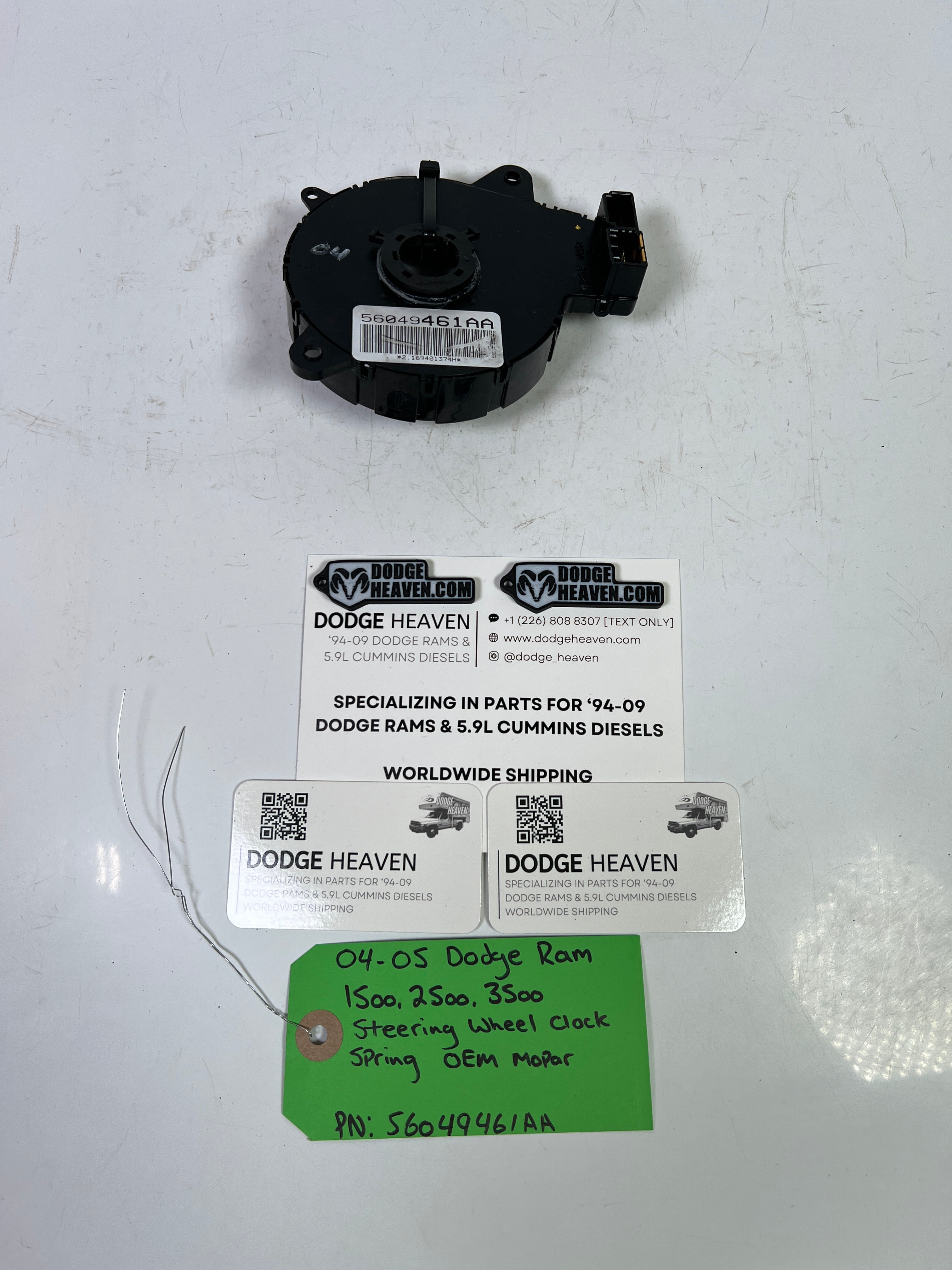 2004-2005 Dodge Ram 1500-3500 Steering Wheel Clock Spring