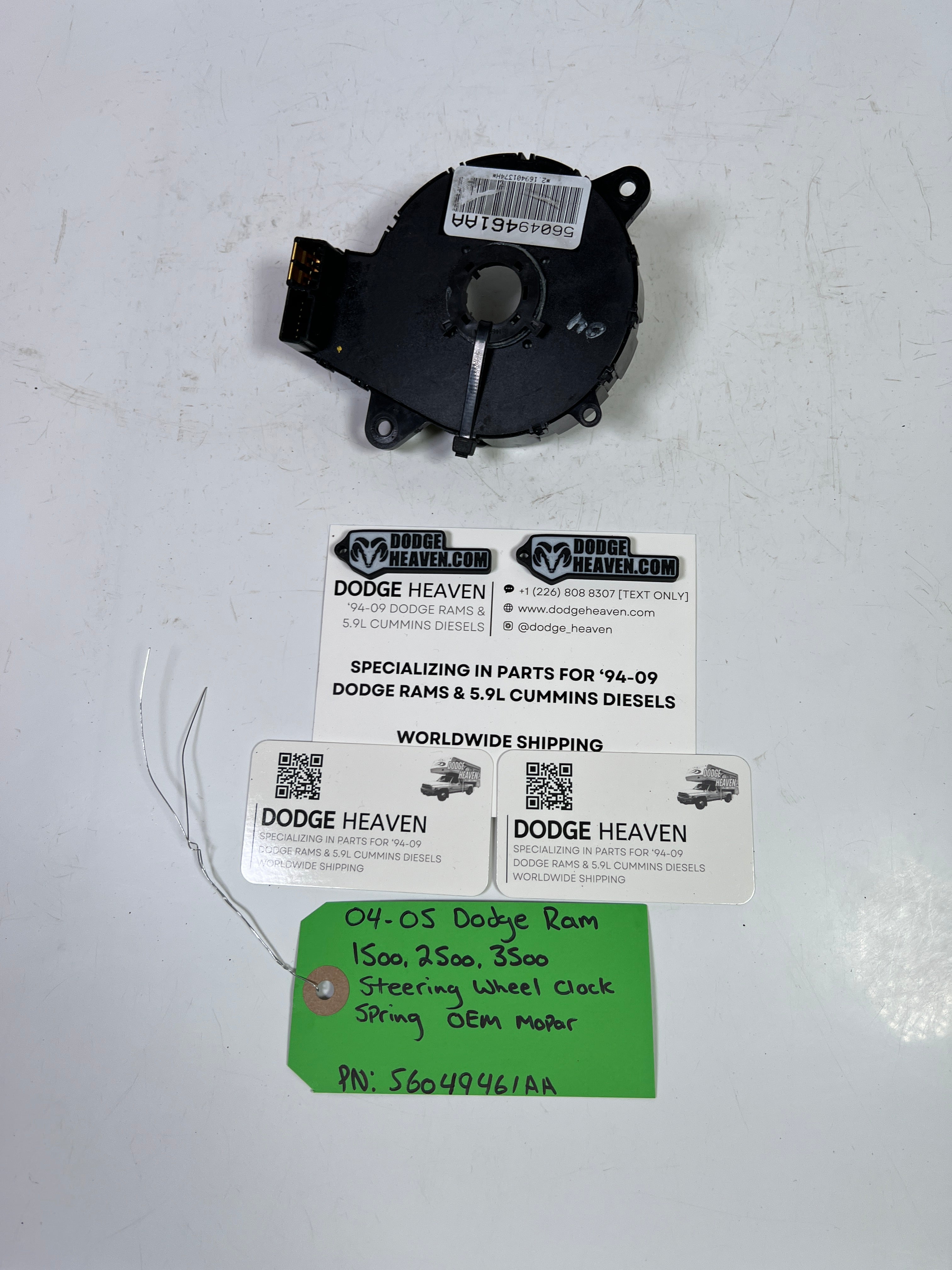 2004-2005 Dodge Ram 1500-3500 Steering Wheel Clock Spring