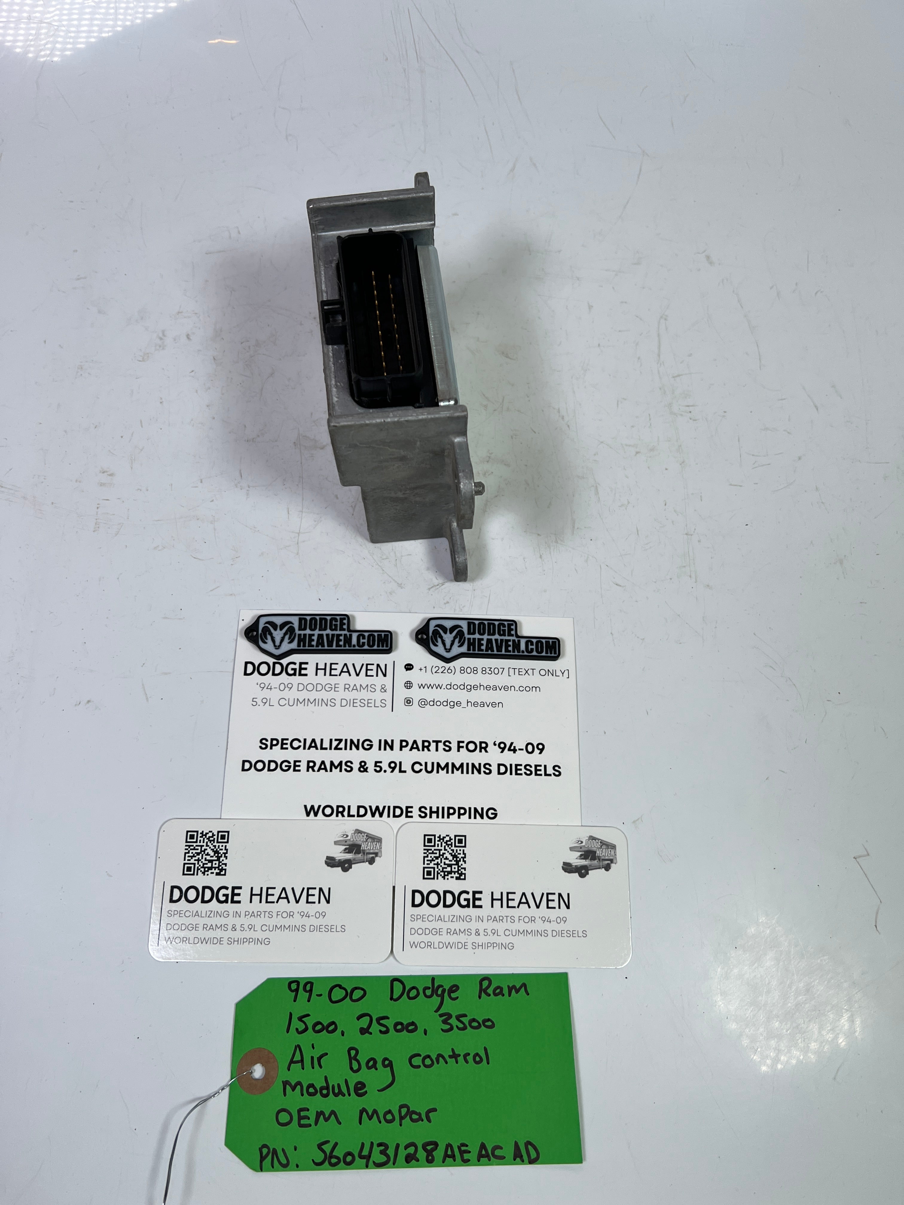 1999-2000 Dodge Ram 1500-3500 Front Control SRS Module