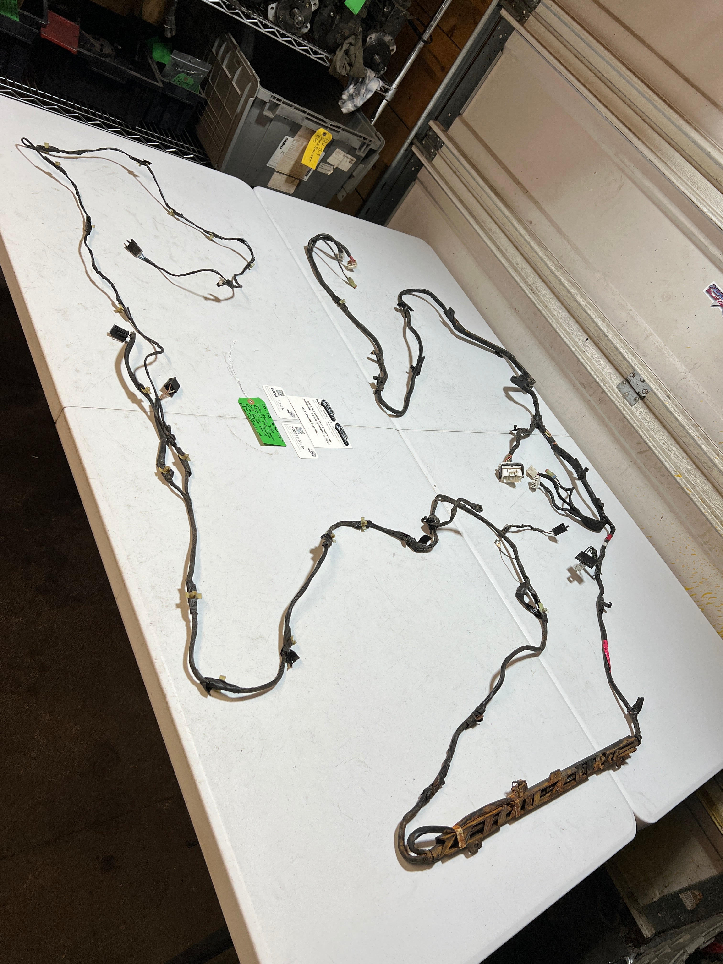 2000-2002 Dodge Ram 1500-3500 Regular Cab Interior Wiring Harness