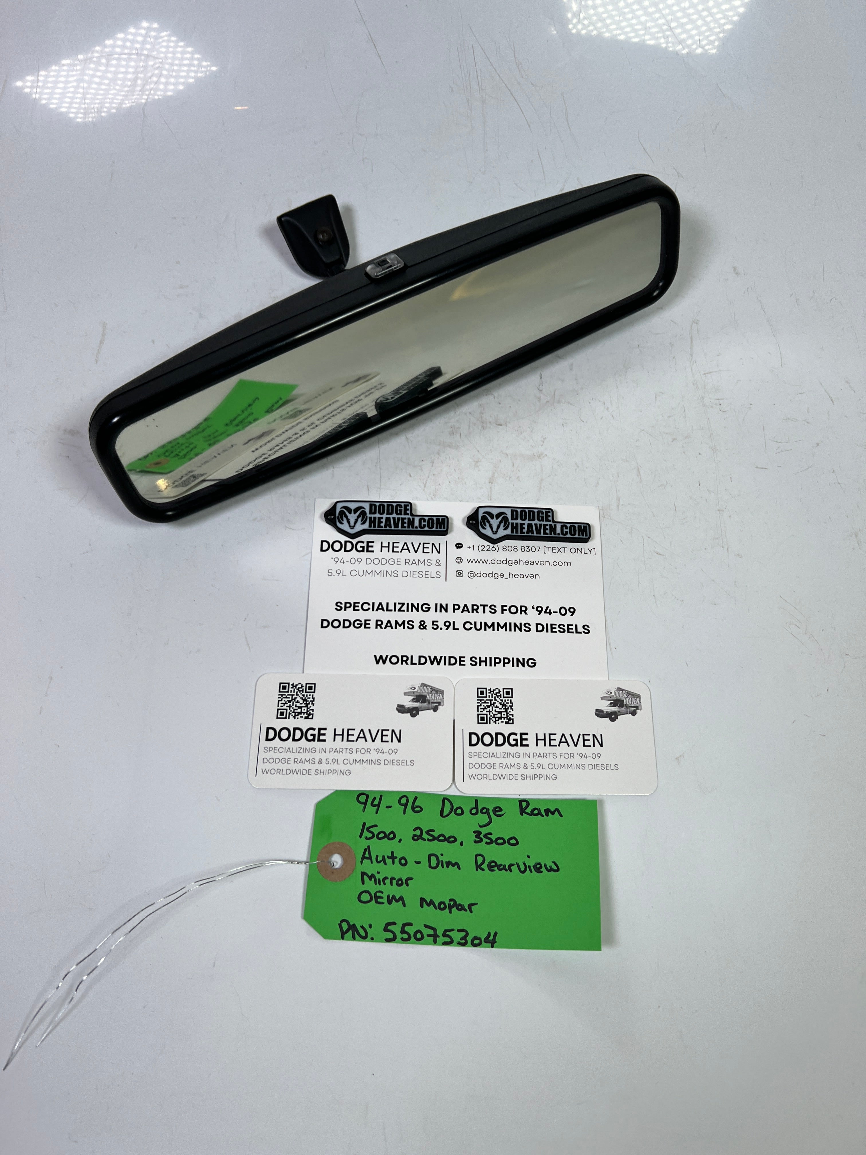 1994-1996 Dodge Ram 1500-3500 Auto Dim Rear View Mirror