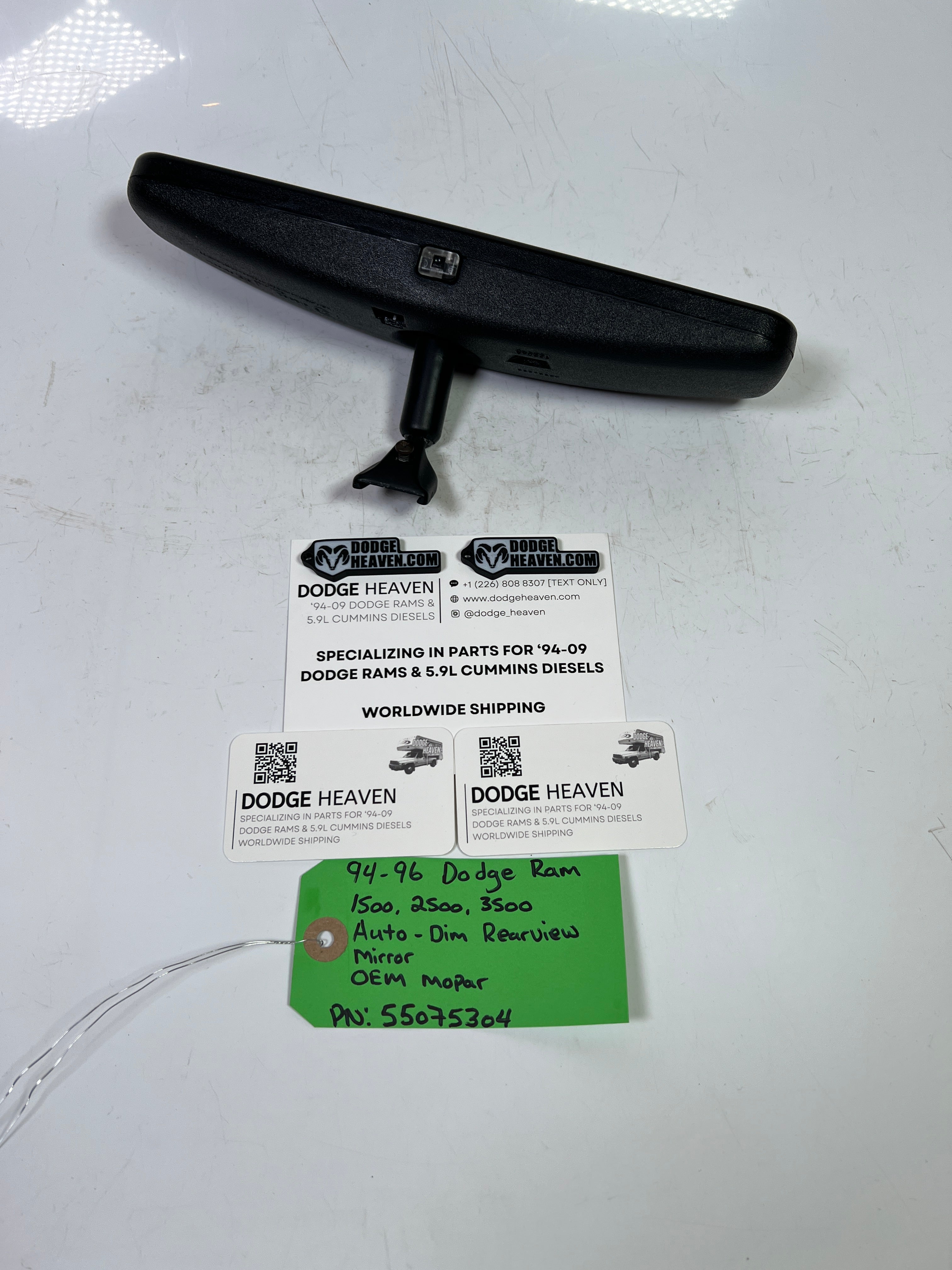 1994-1996 Dodge Ram 1500-3500 Auto Dim Rear View Mirror