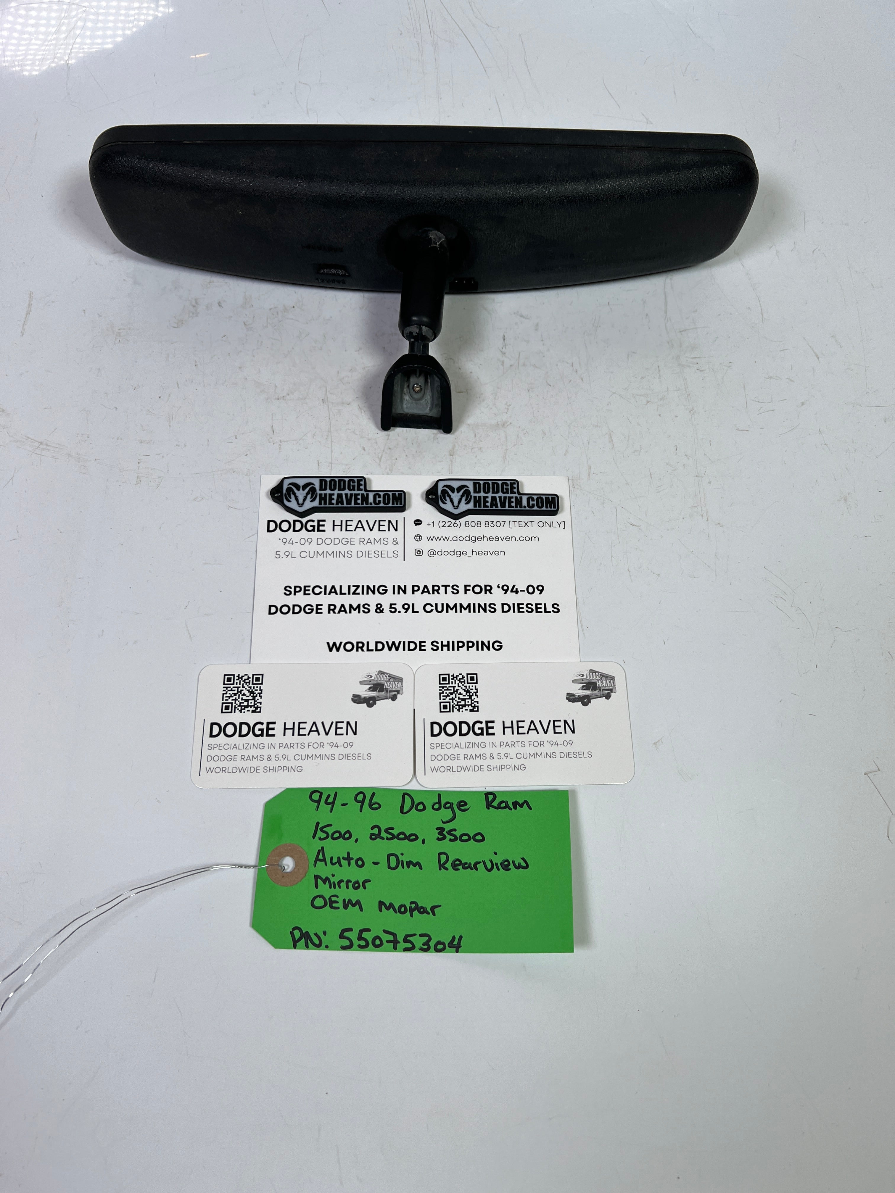 1994-1996 Dodge Ram 1500-3500 Auto Dim Rear View Mirror