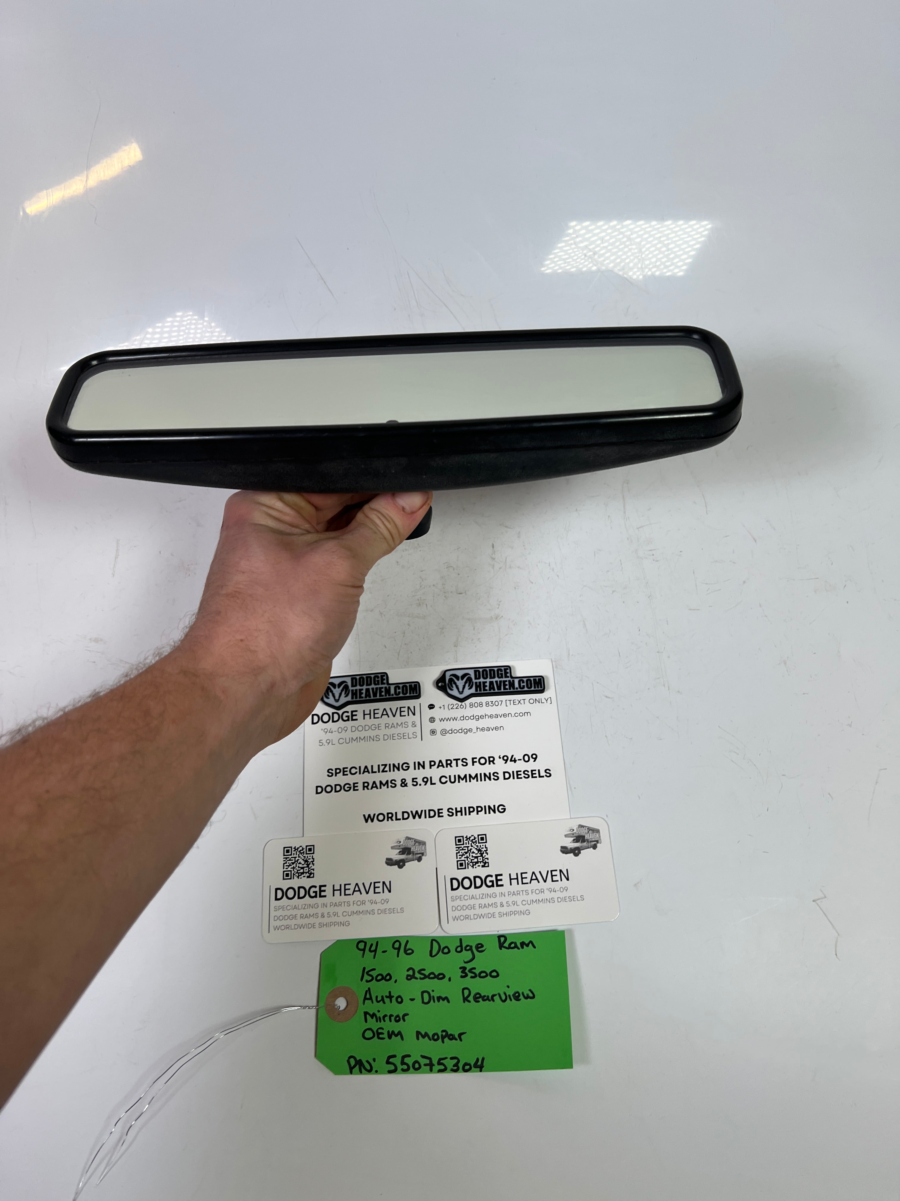 1994-1996 Dodge Ram 1500-3500 Auto Dim Rear View Mirror