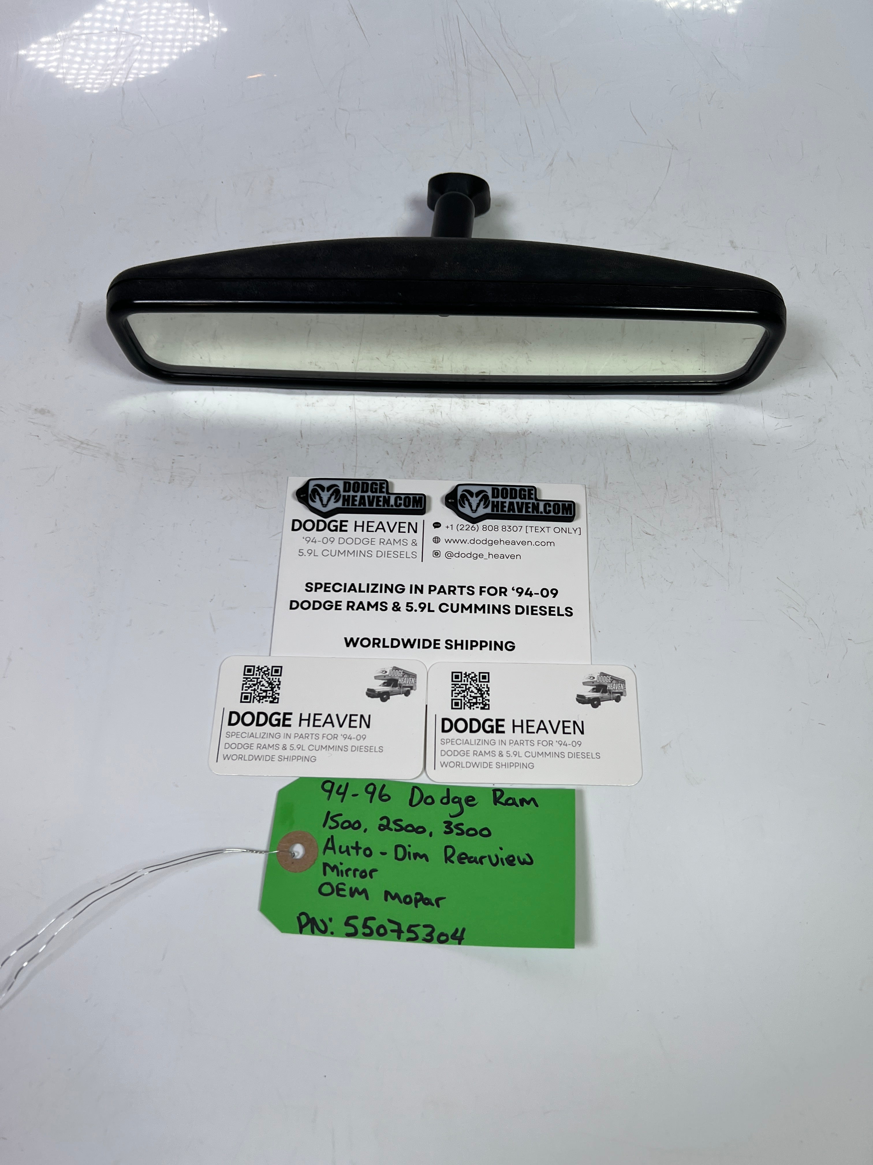 1994-1996 Dodge Ram 1500-3500 Auto Dim Rear View Mirror