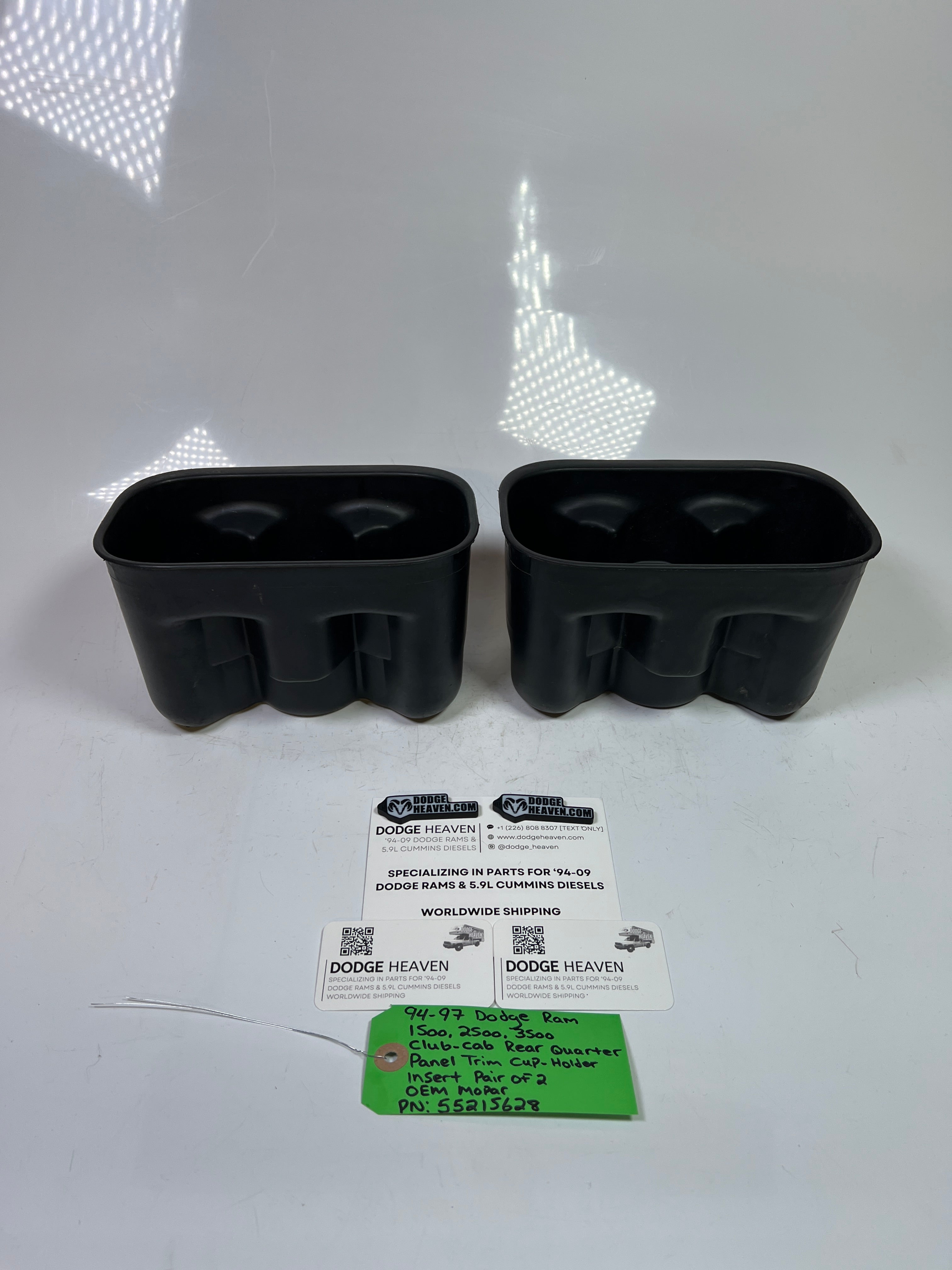 1994-1997 Dodge Ram 1500-3500 Club Cab Rear Quarter Panel Cup Holders