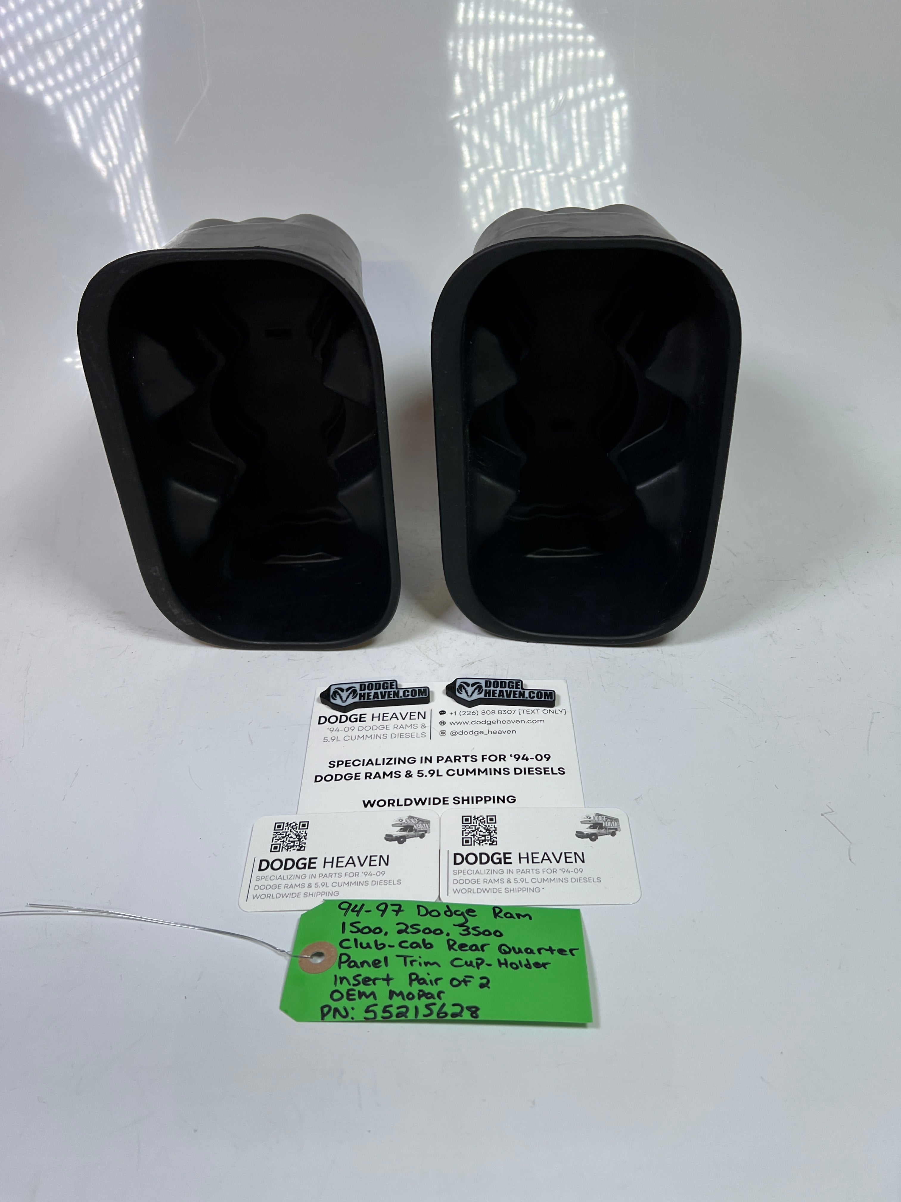 1994-1997 Dodge Ram 1500-3500 Club Cab Rear Quarter Panel Cup Holders
