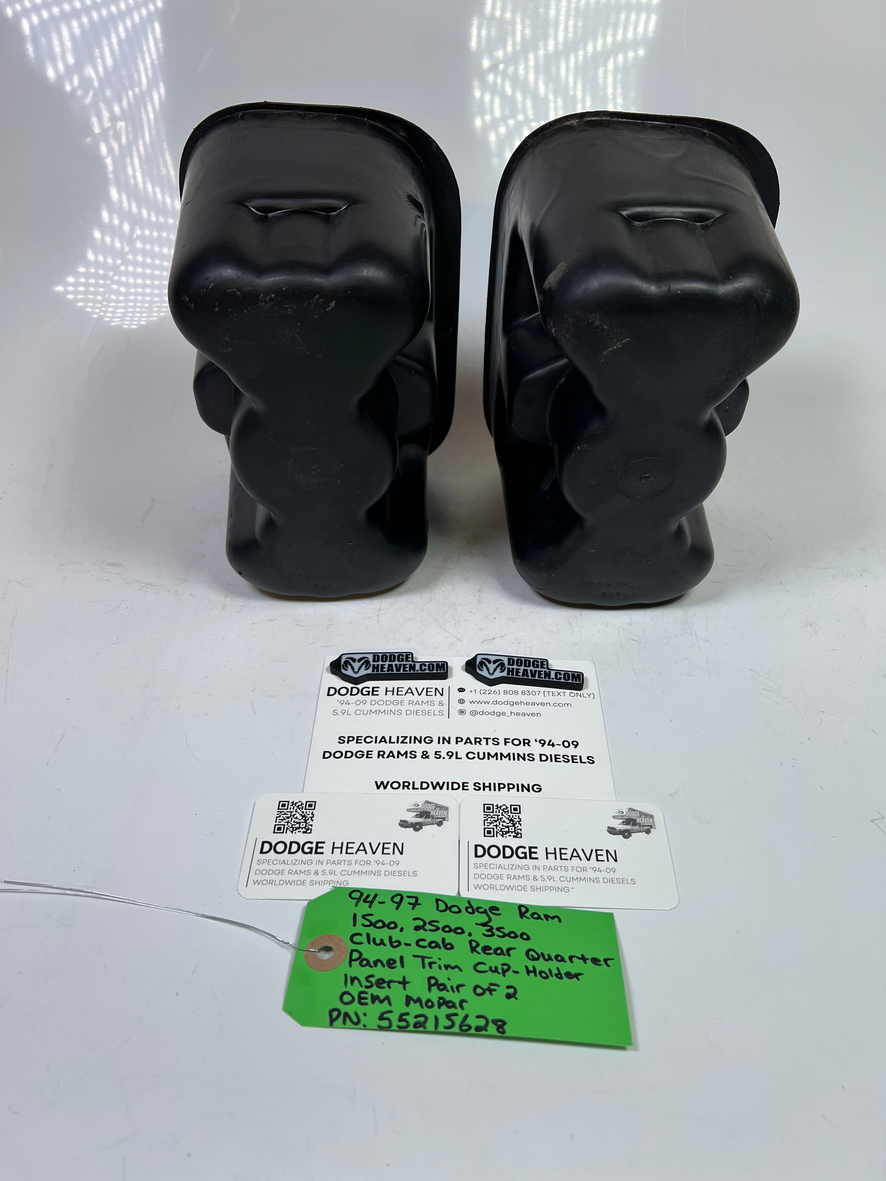 1994-1997 Dodge Ram 1500-3500 Club Cab Rear Quarter Panel Cup Holders