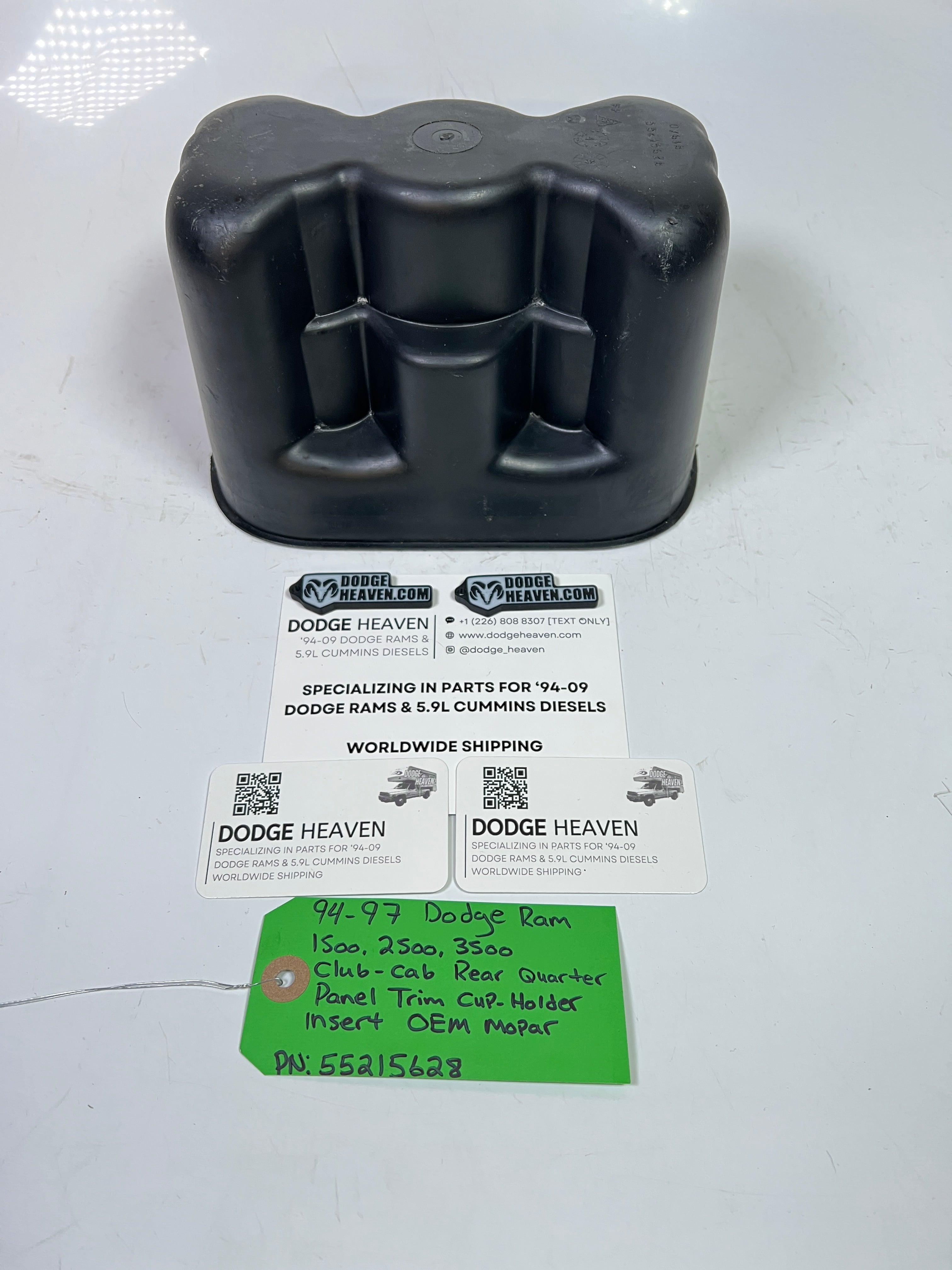 1994-1997 Dodge Ram 1500-3500 Club Cab Rear Quarter Panel Cup Holder