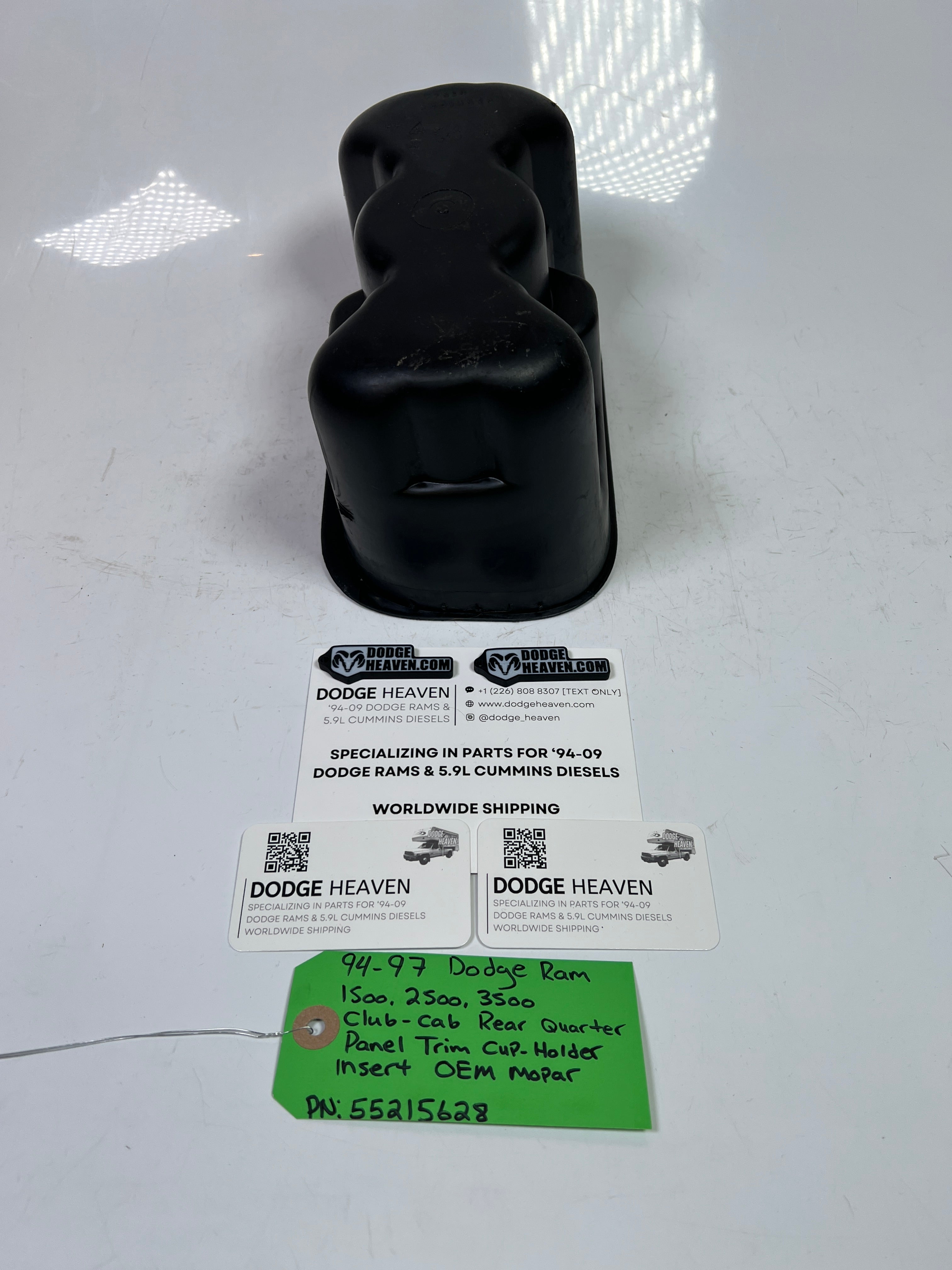 1994-1997 Dodge Ram 1500-3500 Club Cab Rear Quarter Panel Cup Holder