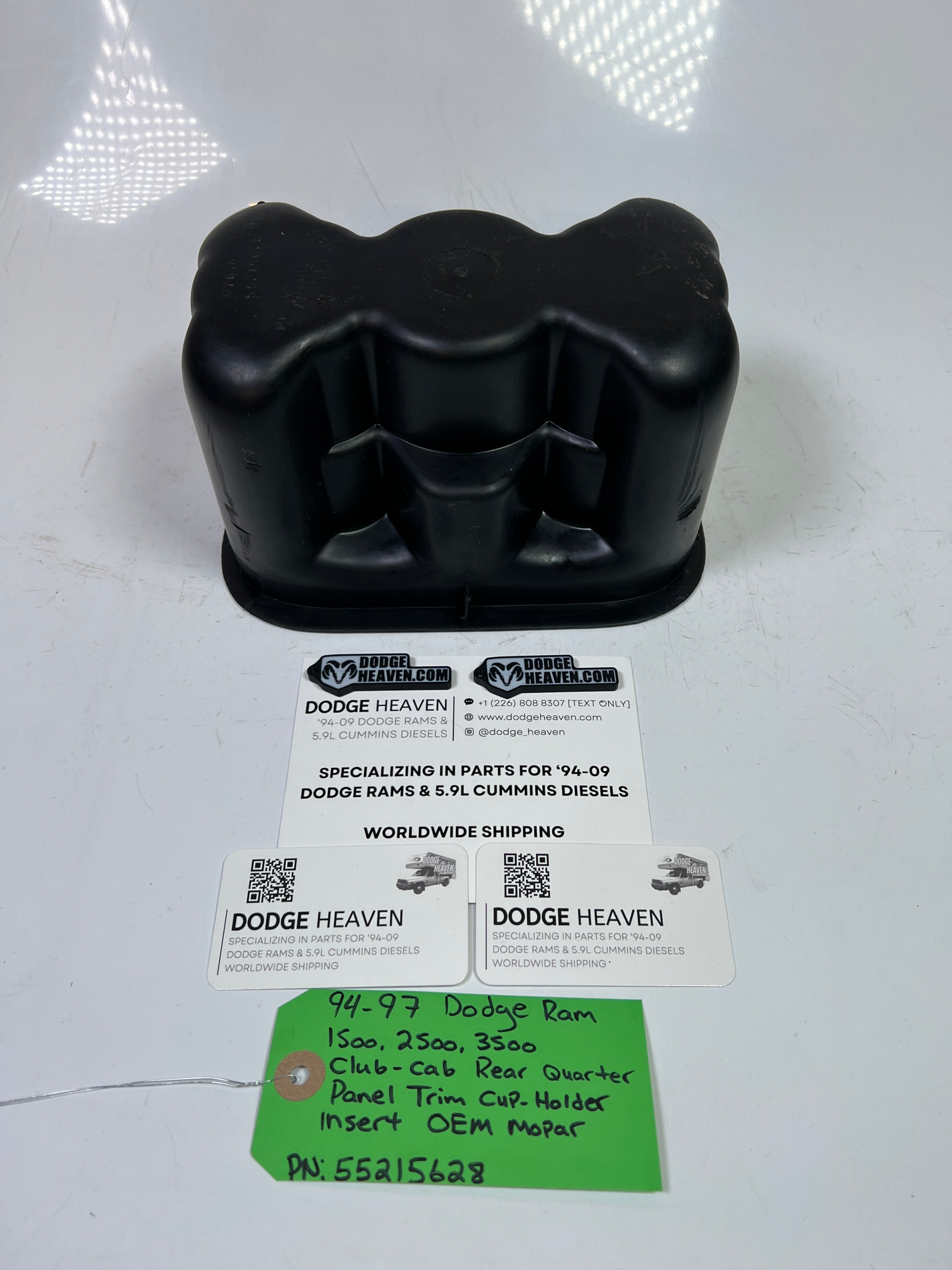 1994-1997 Dodge Ram 1500-3500 Club Cab Rear Quarter Panel Cup Holder