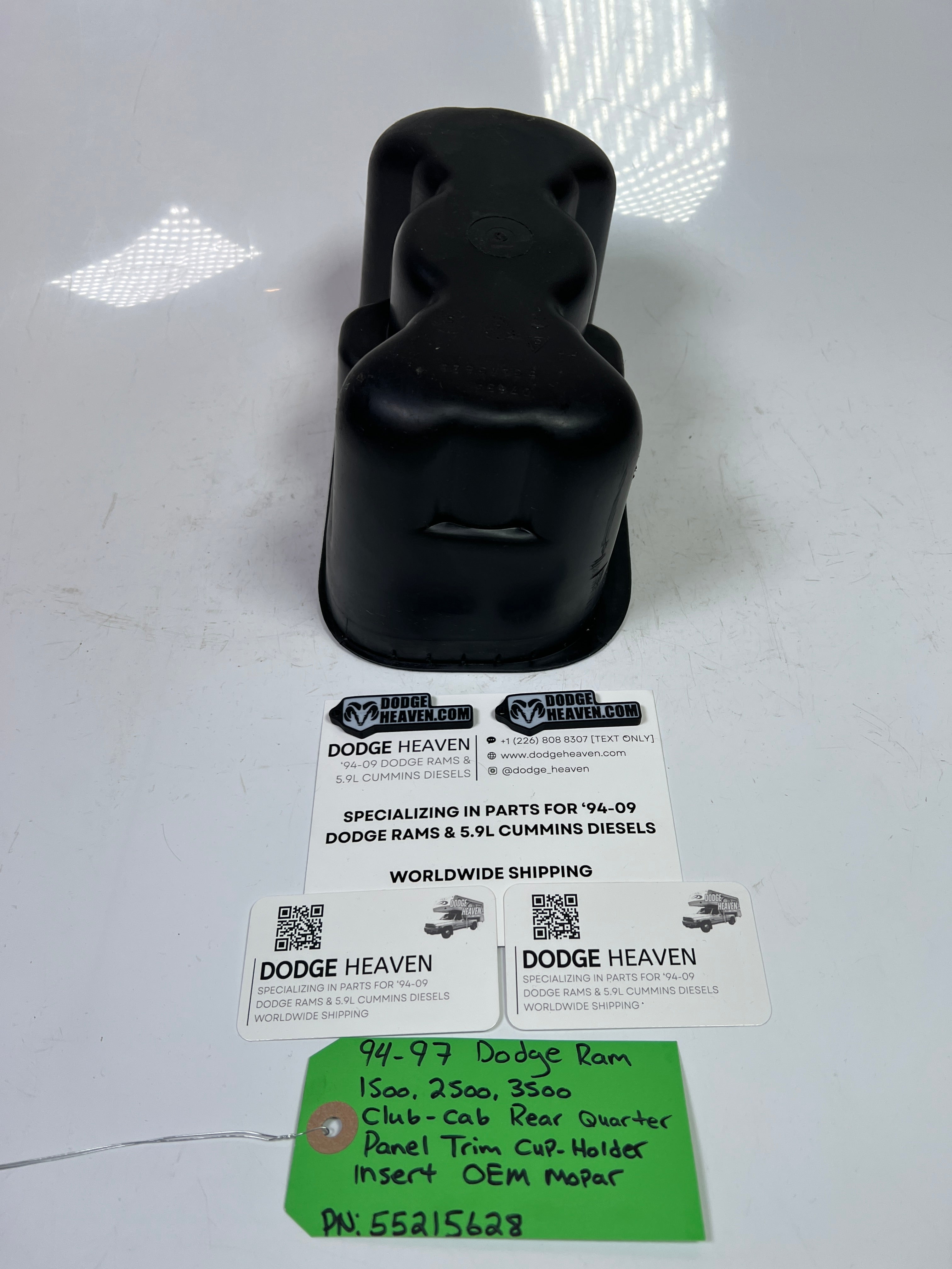 1994-1997 Dodge Ram 1500-3500 Club Cab Rear Quarter Panel Cup Holder