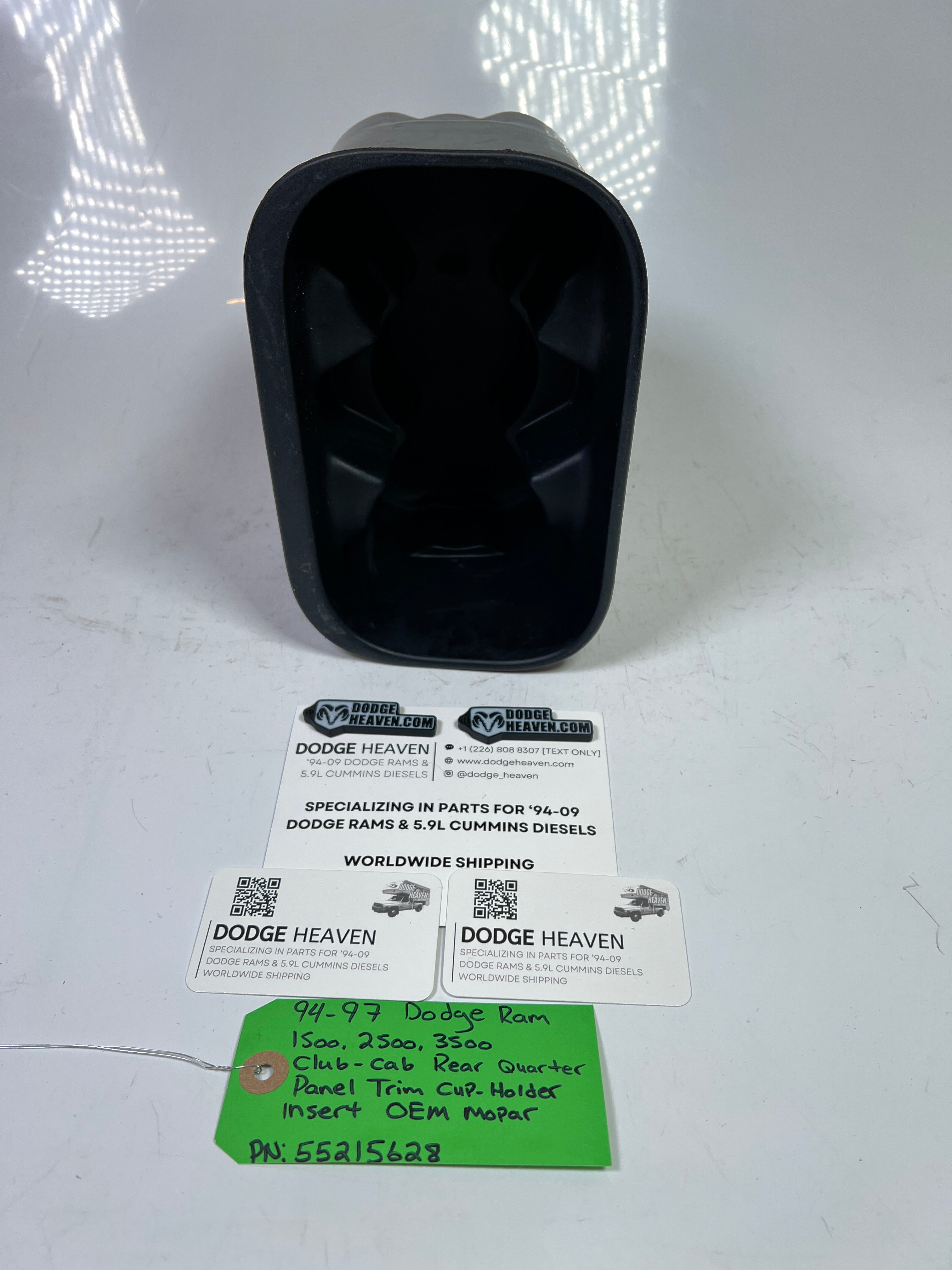 1994-1997 Dodge Ram 1500-3500 Club Cab Rear Quarter Panel Cup Holder