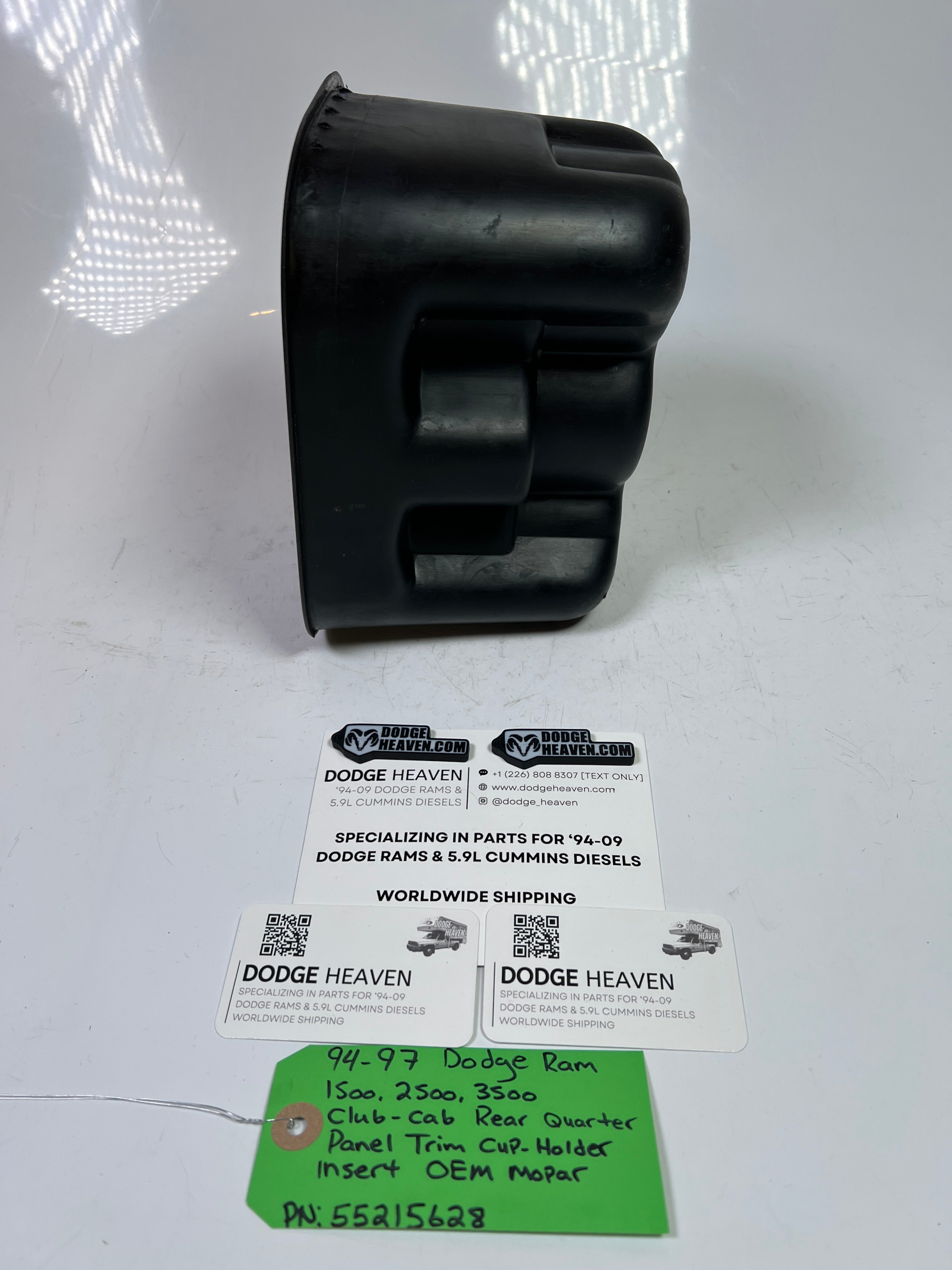 1994-1997 Dodge Ram 1500-3500 Club Cab Rear Quarter Panel Cup Holder