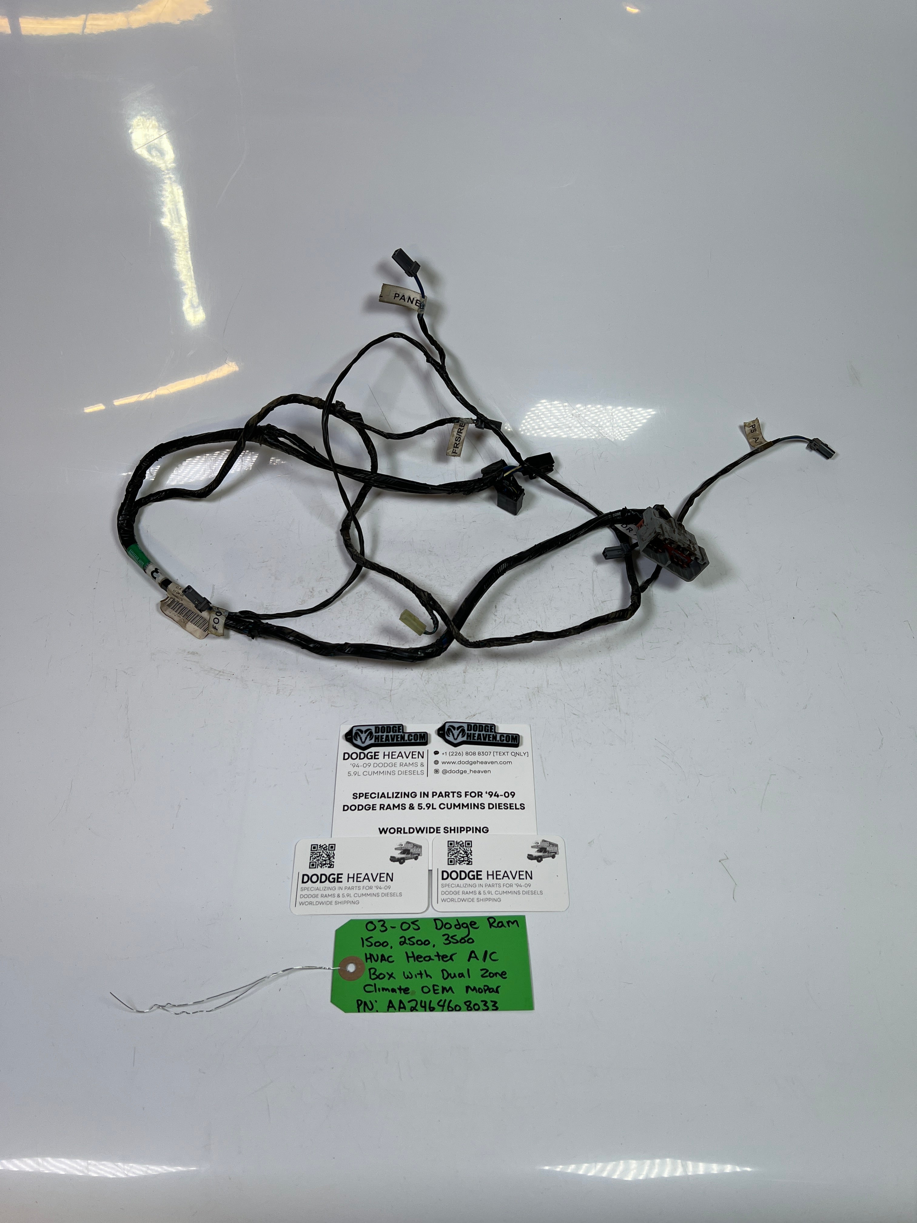 2003-2005 Dodge Ram 1500-3500 HVAC Heater A/C Box Dual Climate