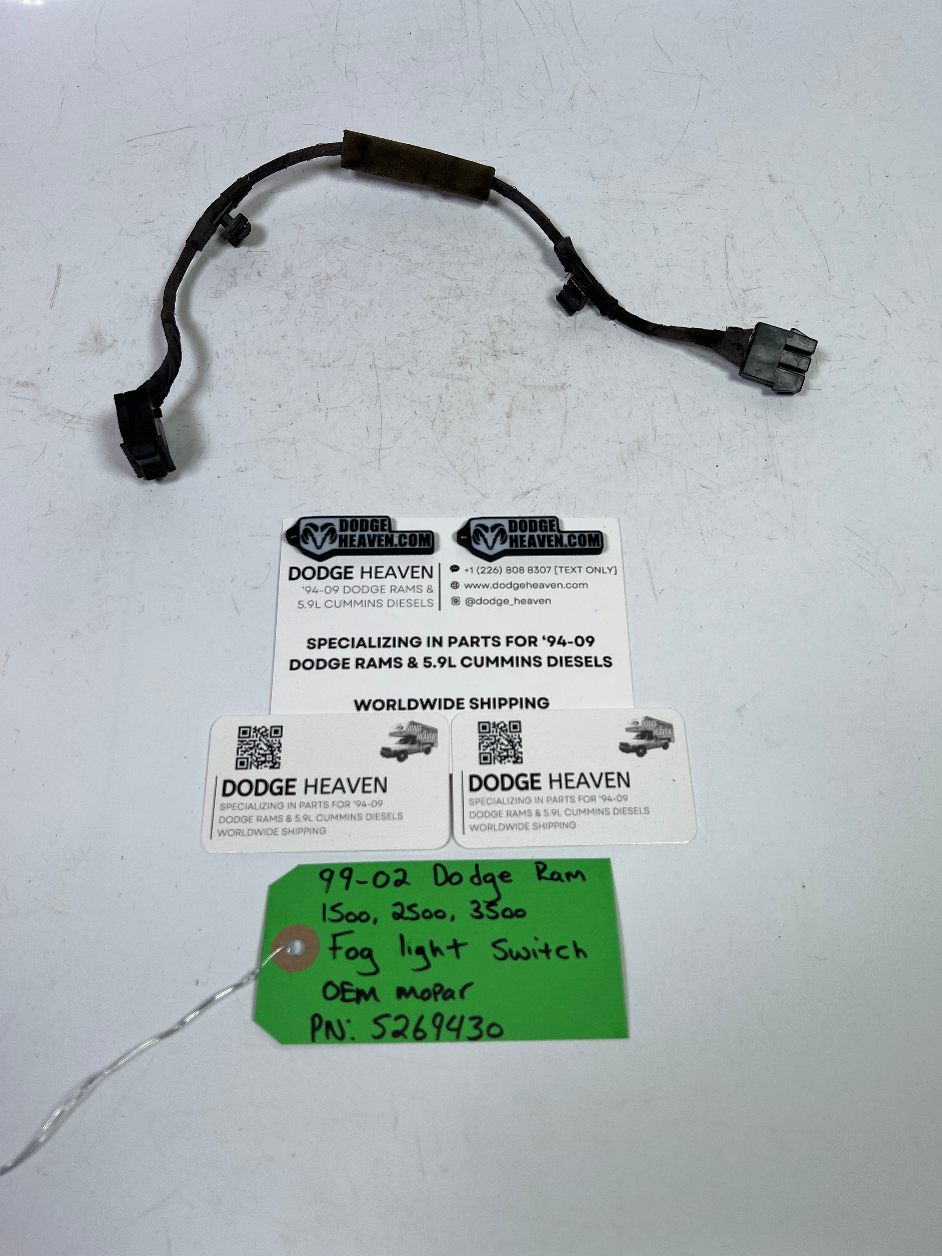 1999-2002 Dodge Ram 1500-3500 Fog Light Switch