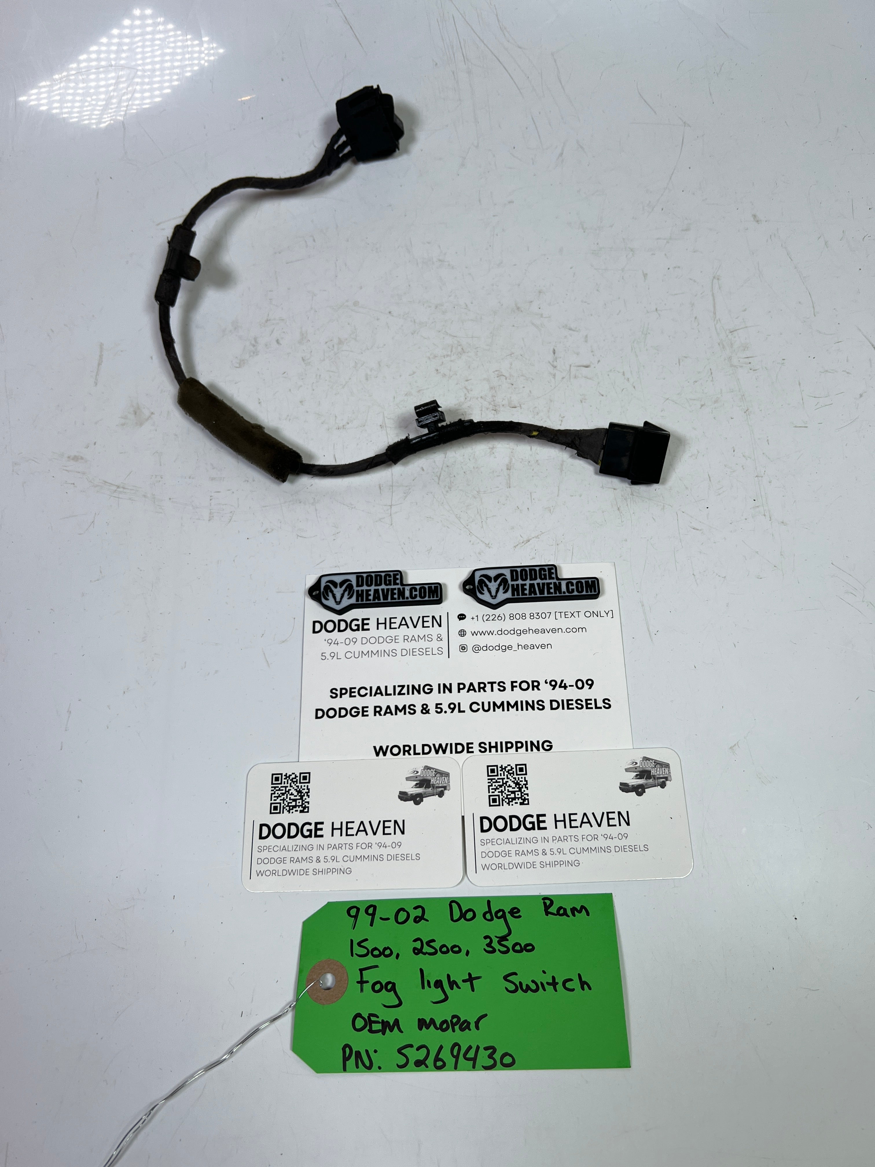 1999-2002 Dodge Ram 1500-3500 Fog Light Switch