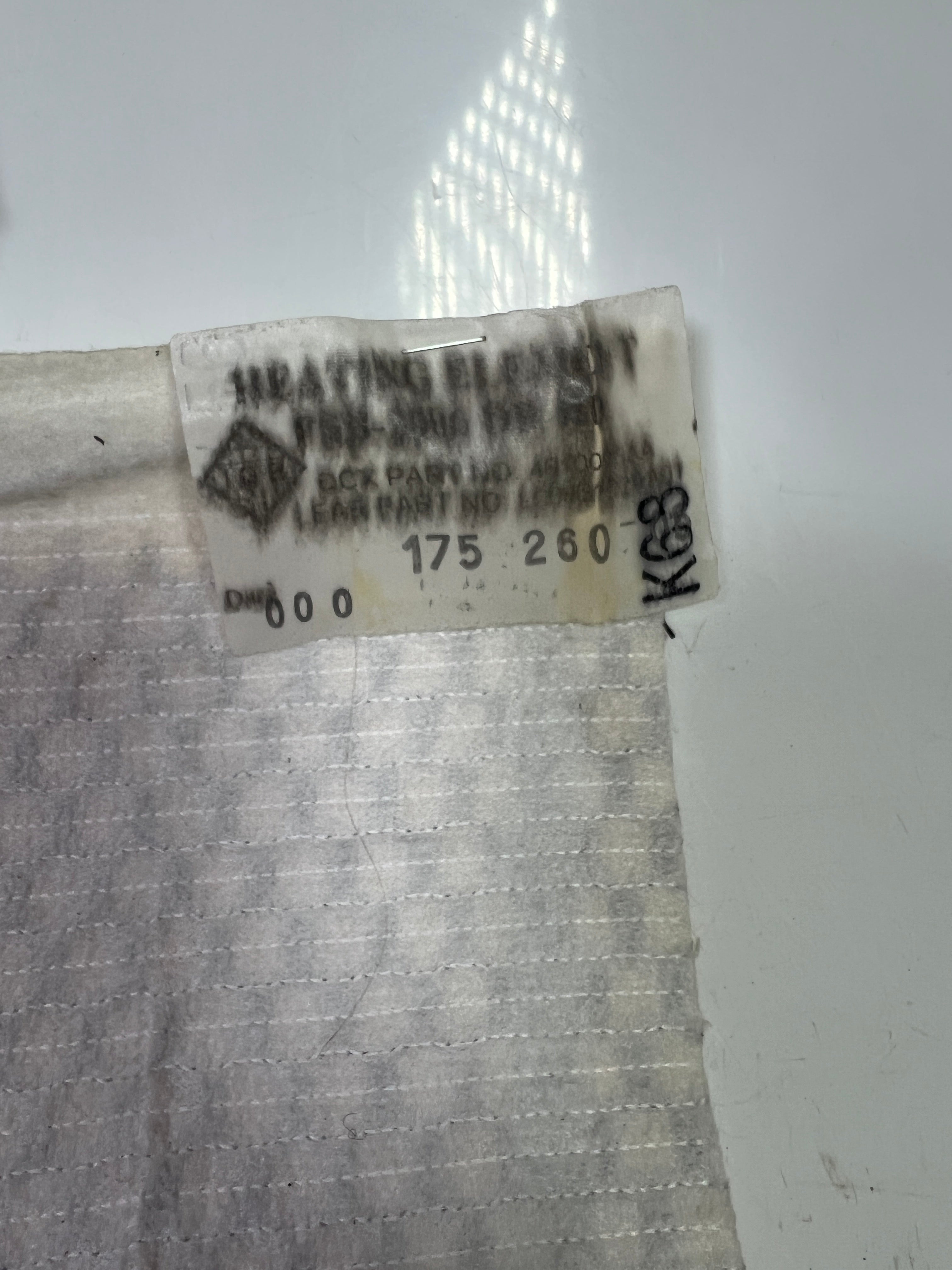 2006-2008 Dodge Ram 1500 Front Seat Back Heated Seat Pad LH or RH
