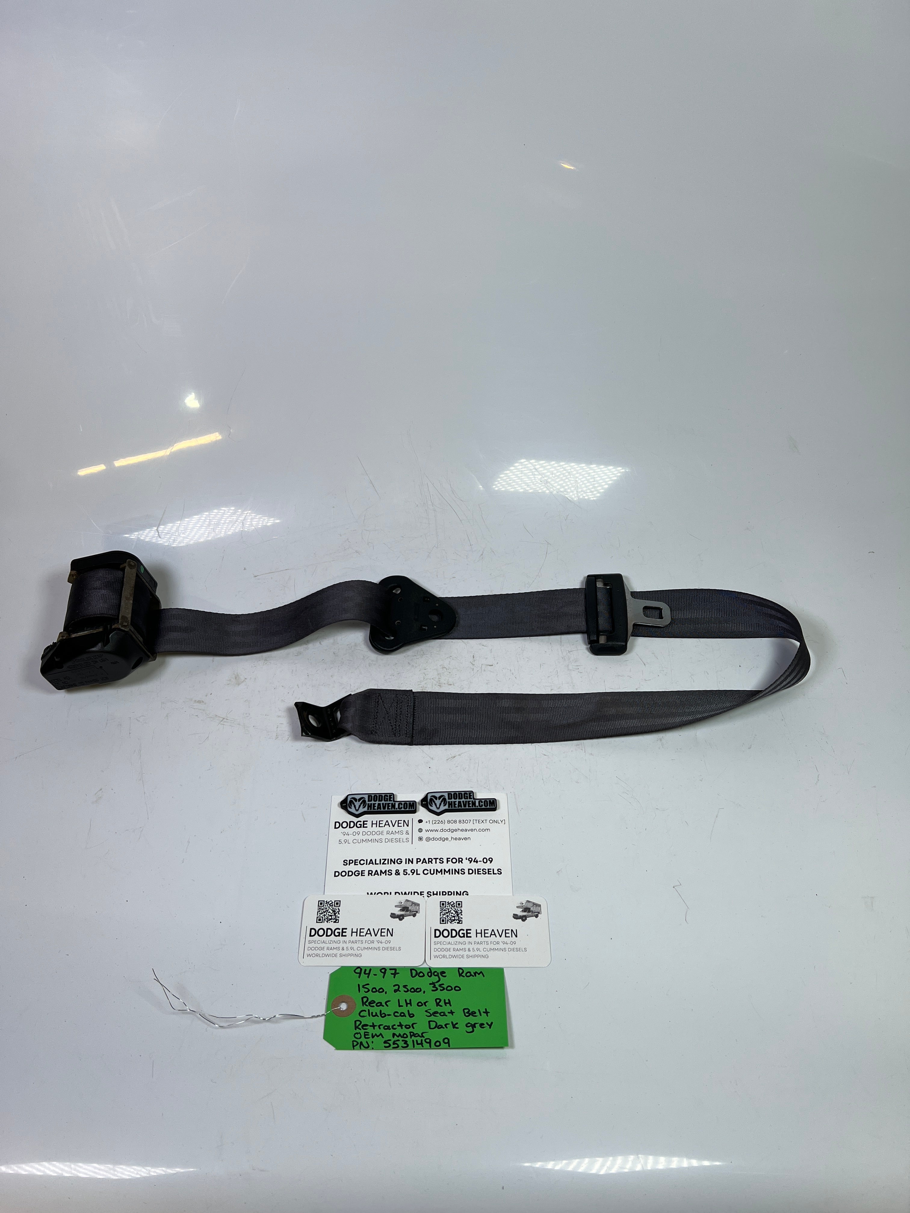 1994-1997 Dodge Ram Rear RH or LH Club Cab Seat Belt Retractor